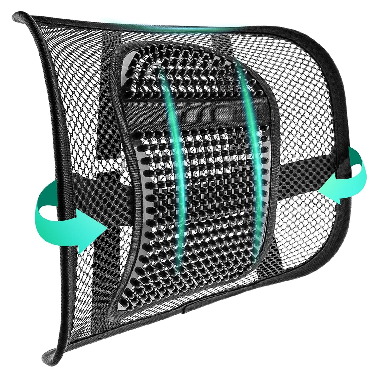 Soporte Lumbar de Malla Samyoung Ajustable para Espalda 39.9x30.5cm