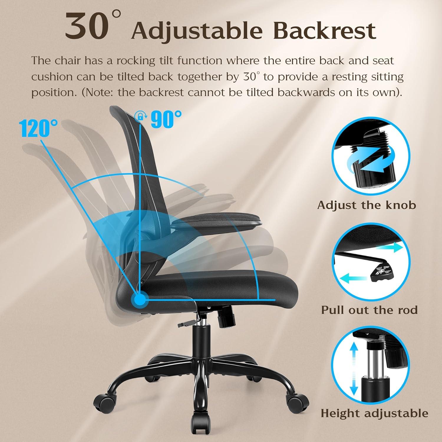 Silla de Oficina Ergonómica FelixKing FK936 con Soporte Lumbar