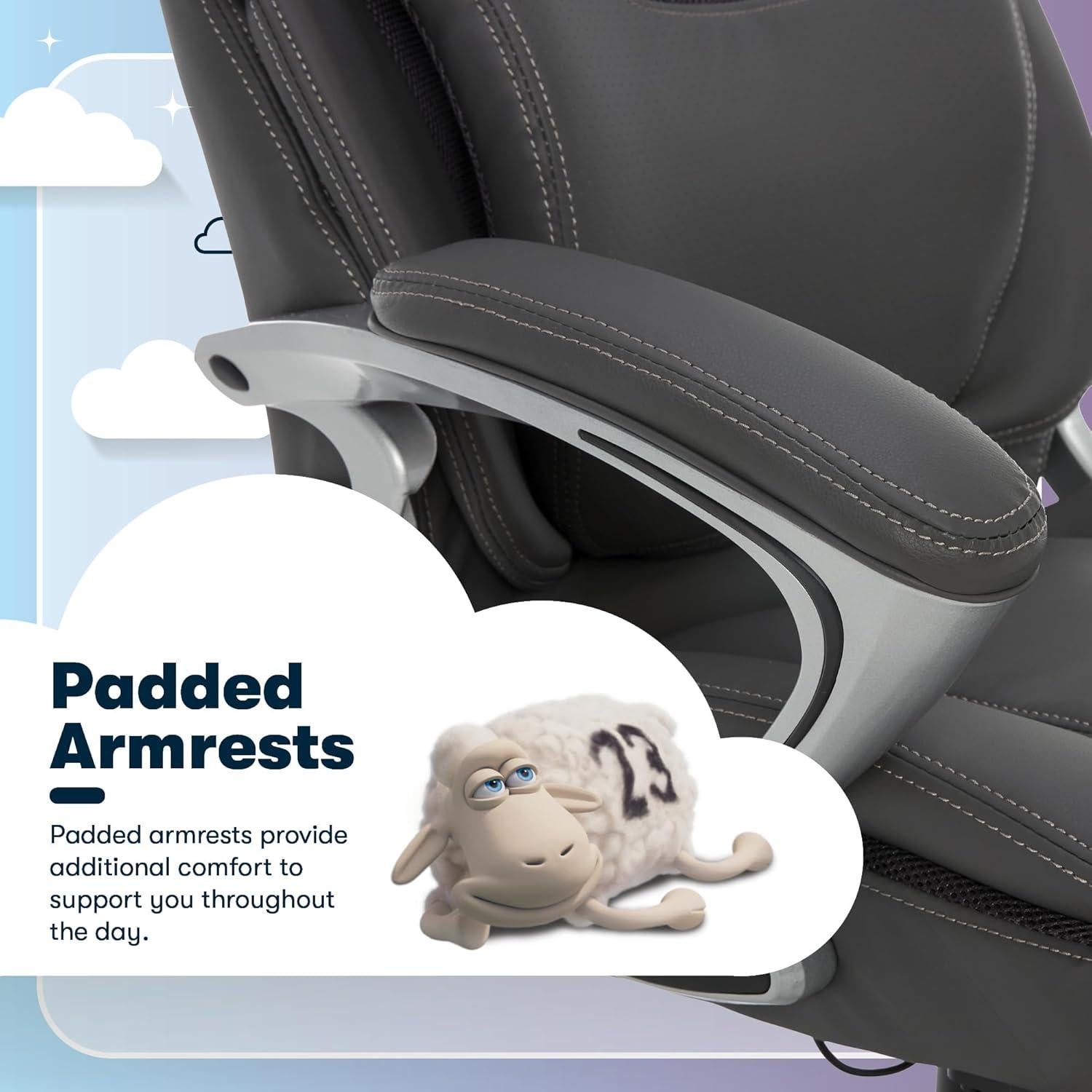 Silla Ejecutiva Serta Bryce Ergonómica con Soporte Lumbar