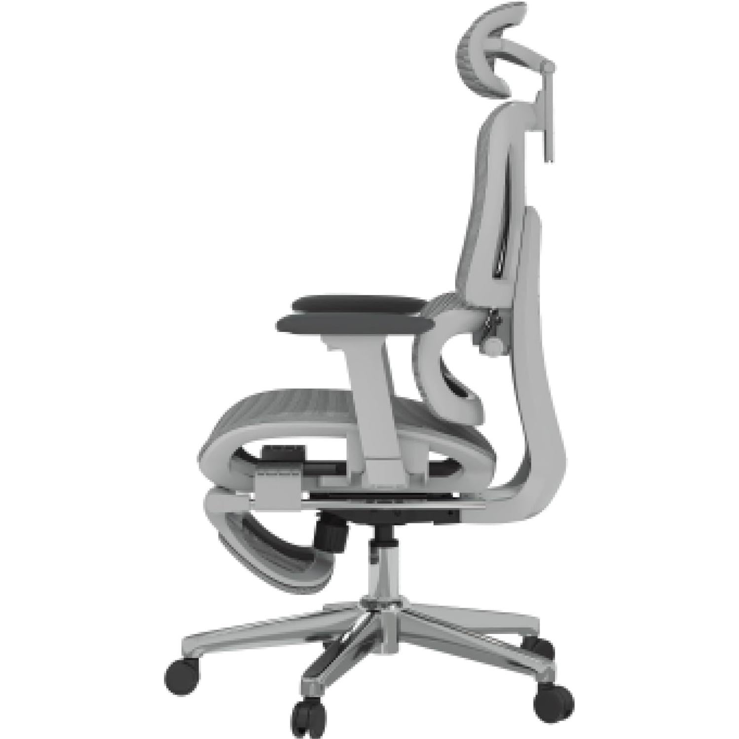Silla Ergonómica FLEXISPOT ErgoX con Reposapiés y Soporte Lumbar
