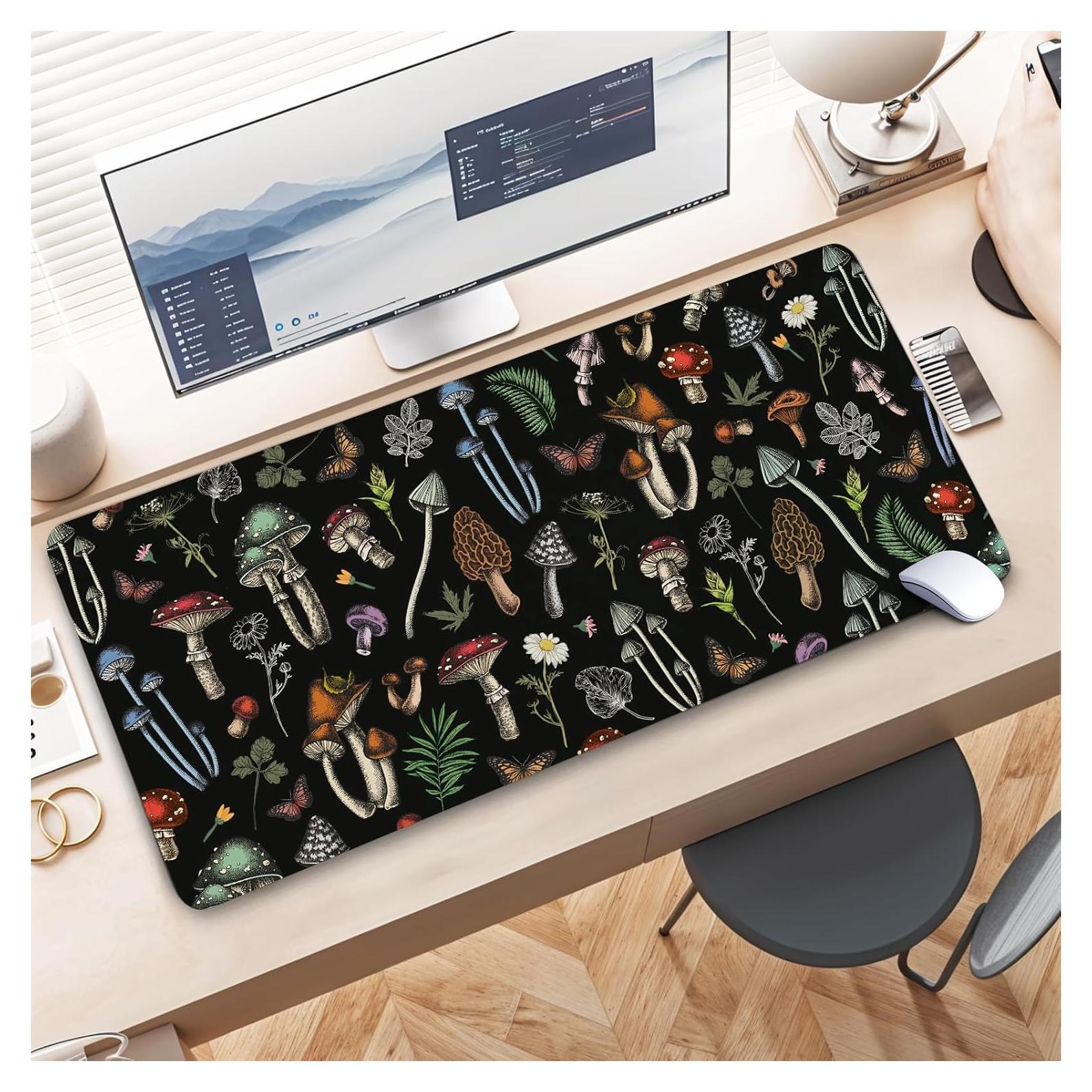 Alfombrilla de Ratón Grande DONBEIDIU 80x30 cm Antideslizante