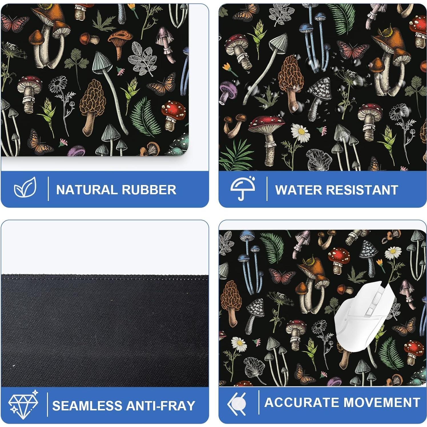 Alfombrilla de Ratón Grande DONBEIDIU 80x30 cm Antideslizante