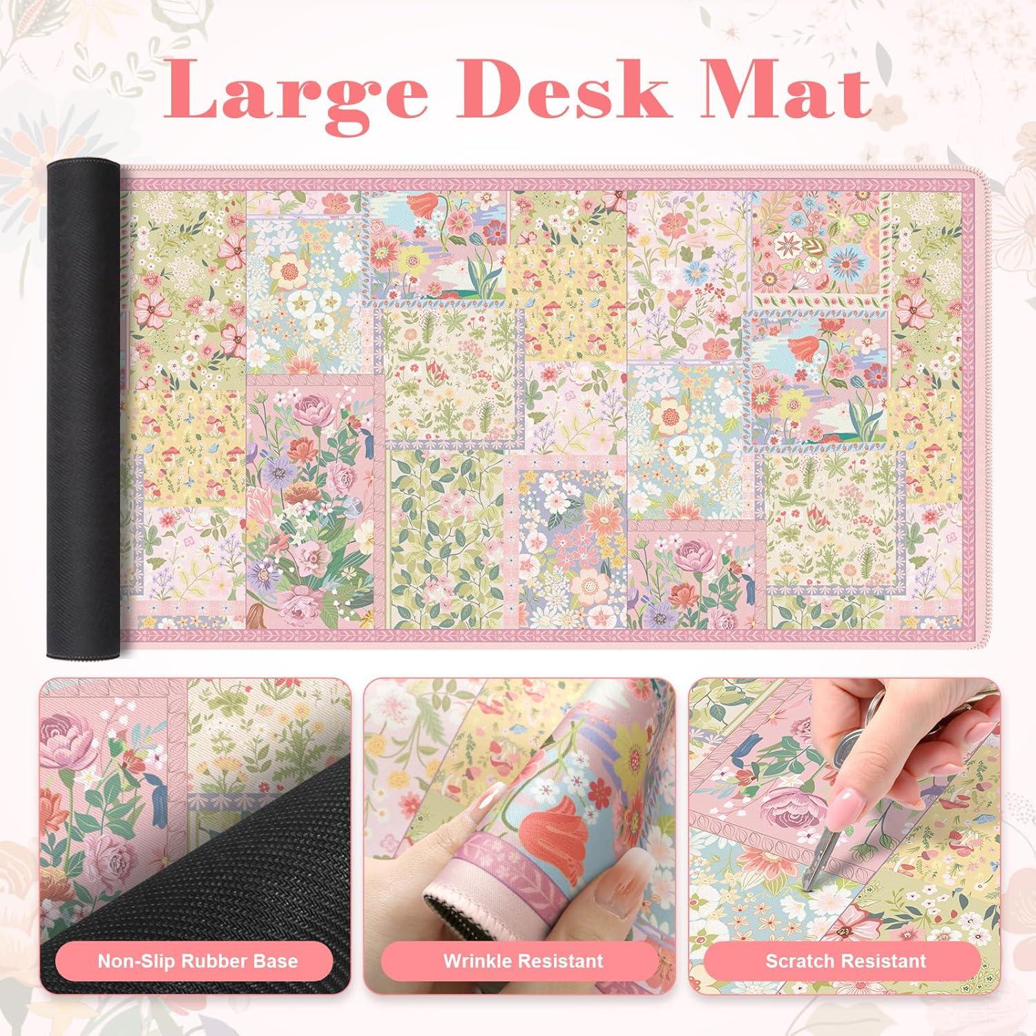 Conjunto de Alfombrillas Ergonómicas iLeadon Rosa 4 Piezas