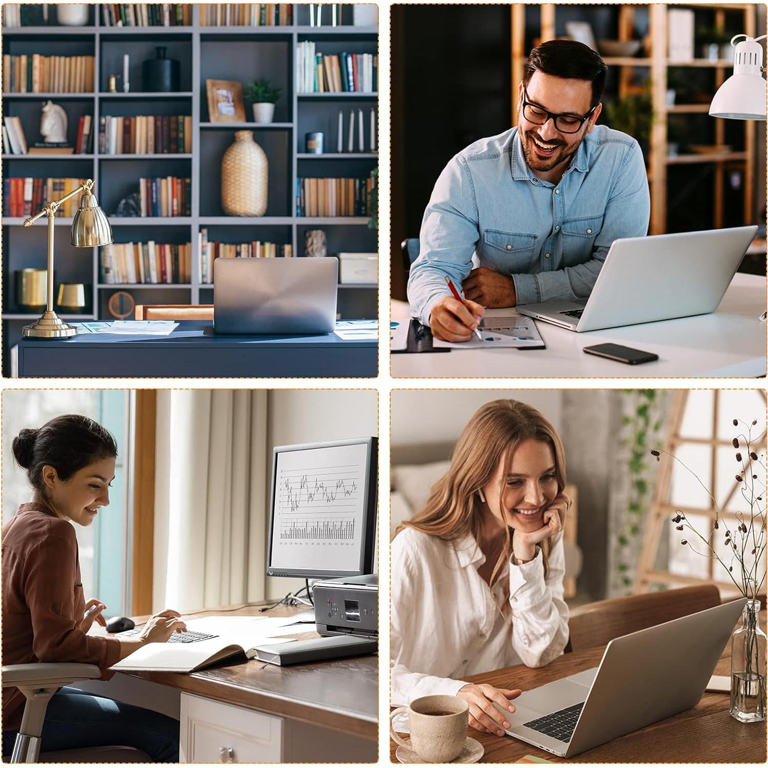 Alfombrilla de Escritorio PATIKIL 70x40cm PVC Antideslizante