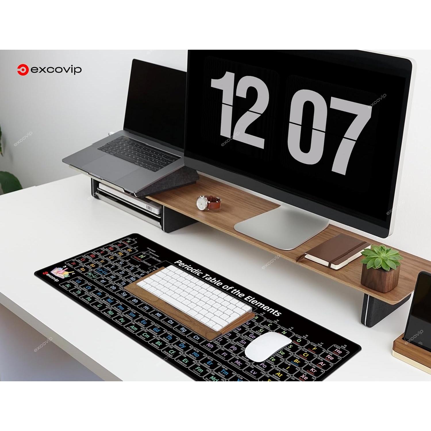 Alfombrilla de Ratón Ablieve Tabla Periódica 800x300mm Antideslizante