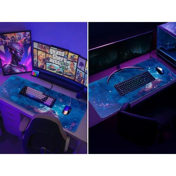 Alfombrilla de Ratón Grande Tongyanat Estrellado 60x30cm