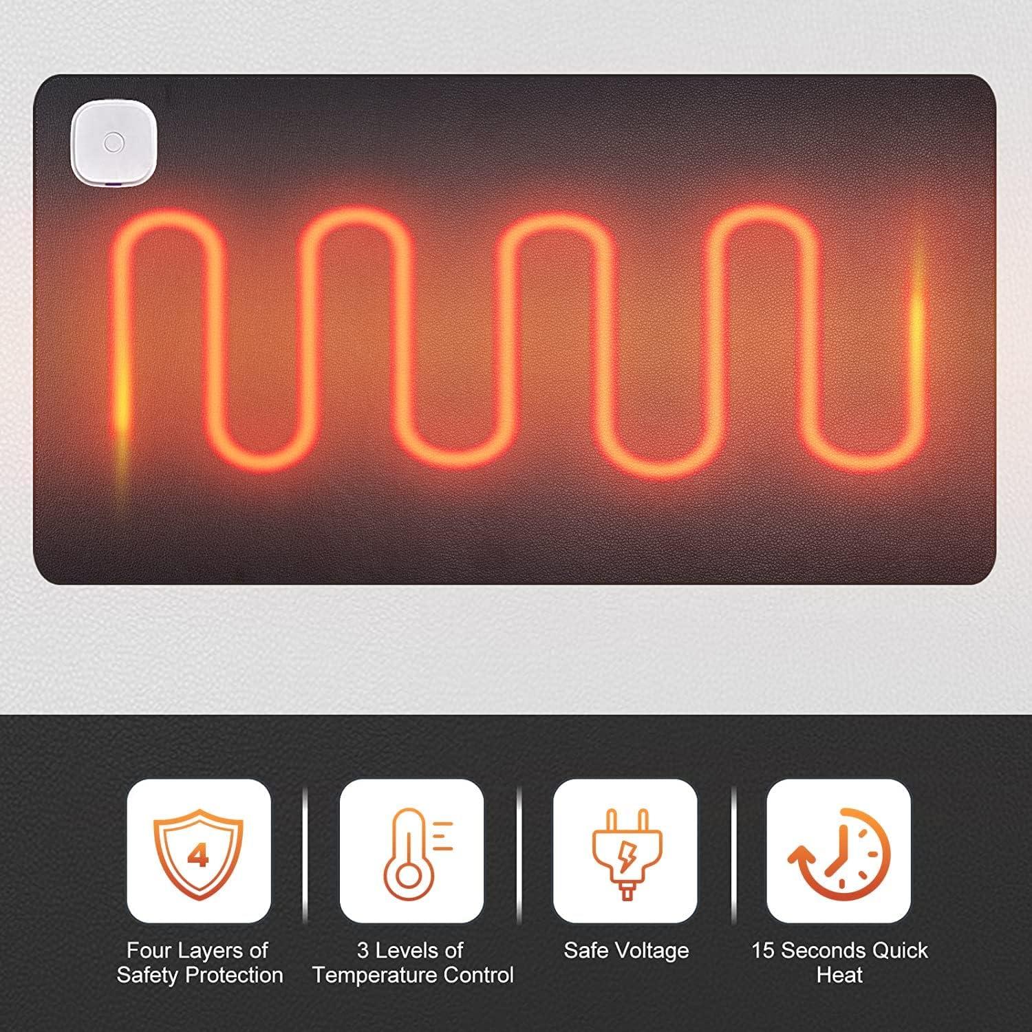 Alfombrilla Térmica Giambwa 78.74 x 33.02 cm 3 Velocidades