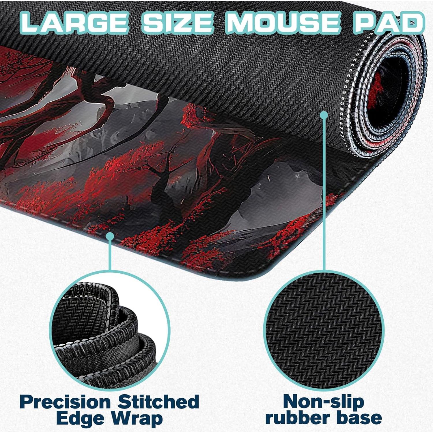 Alfombrilla de Ratón Gaming Yuhijoy Luna Llena 80 x 30 cm