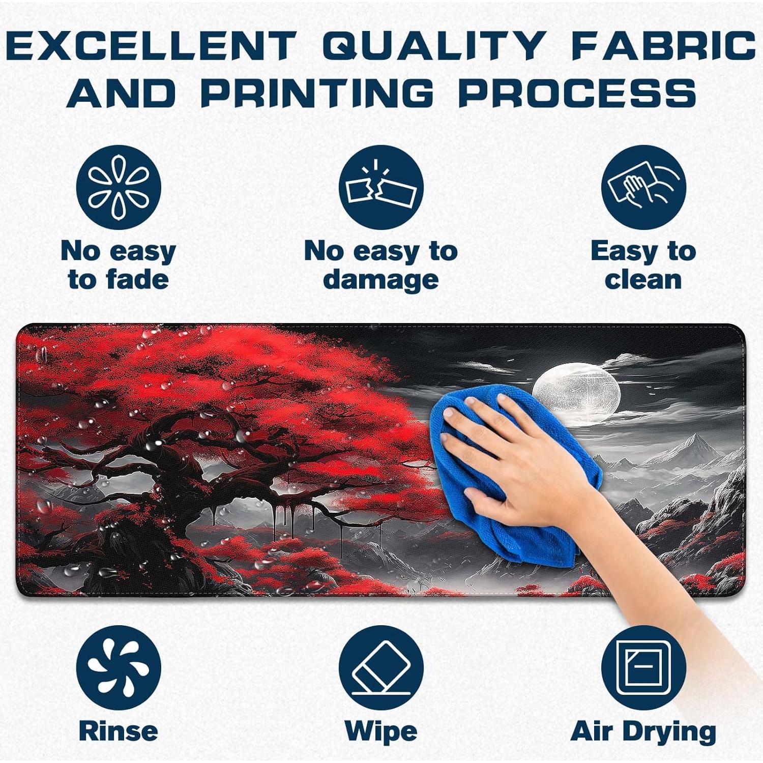 Alfombrilla de Ratón Gaming Yuhijoy Luna Llena 80 x 30 cm