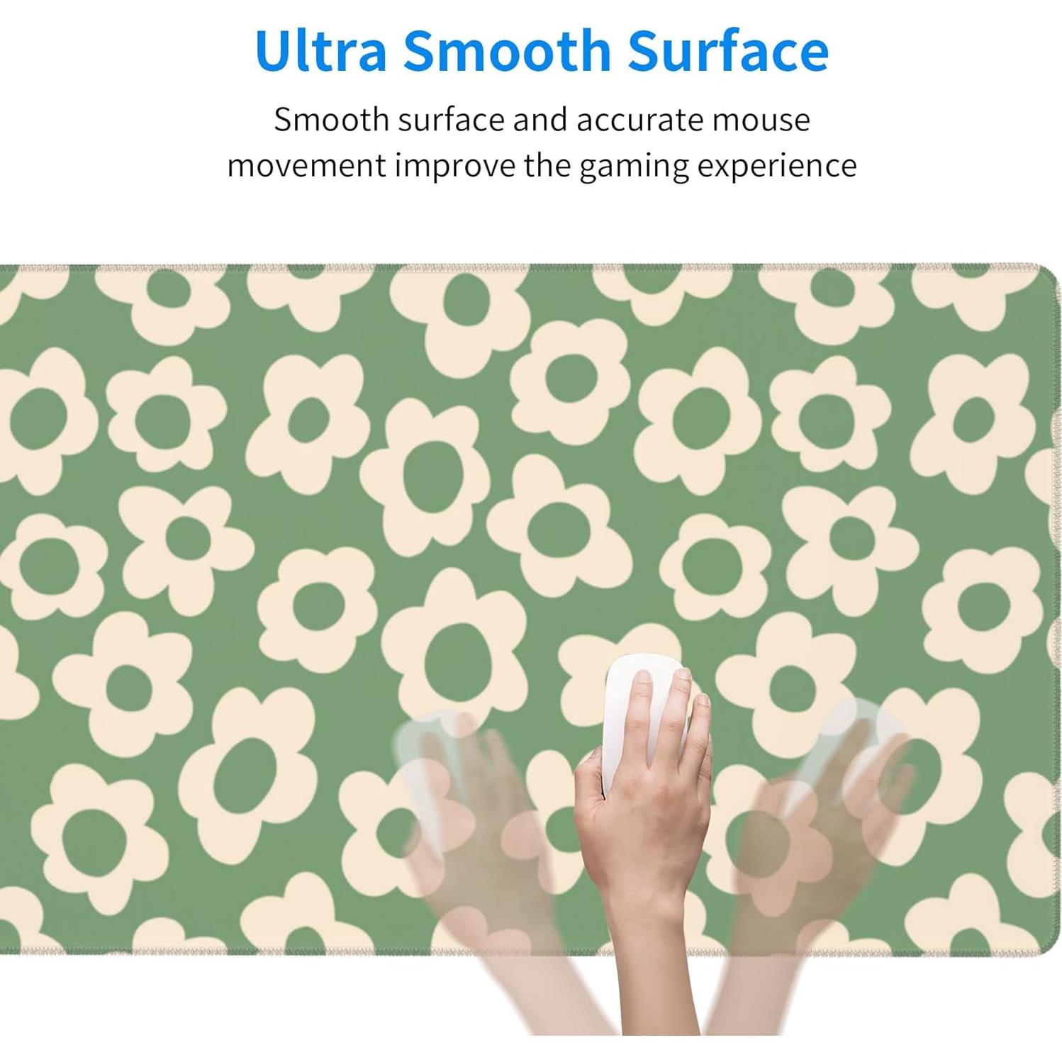 Alfombrilla de Escritorio SKYDAWNY 80x40cm Antideslizante Vintage