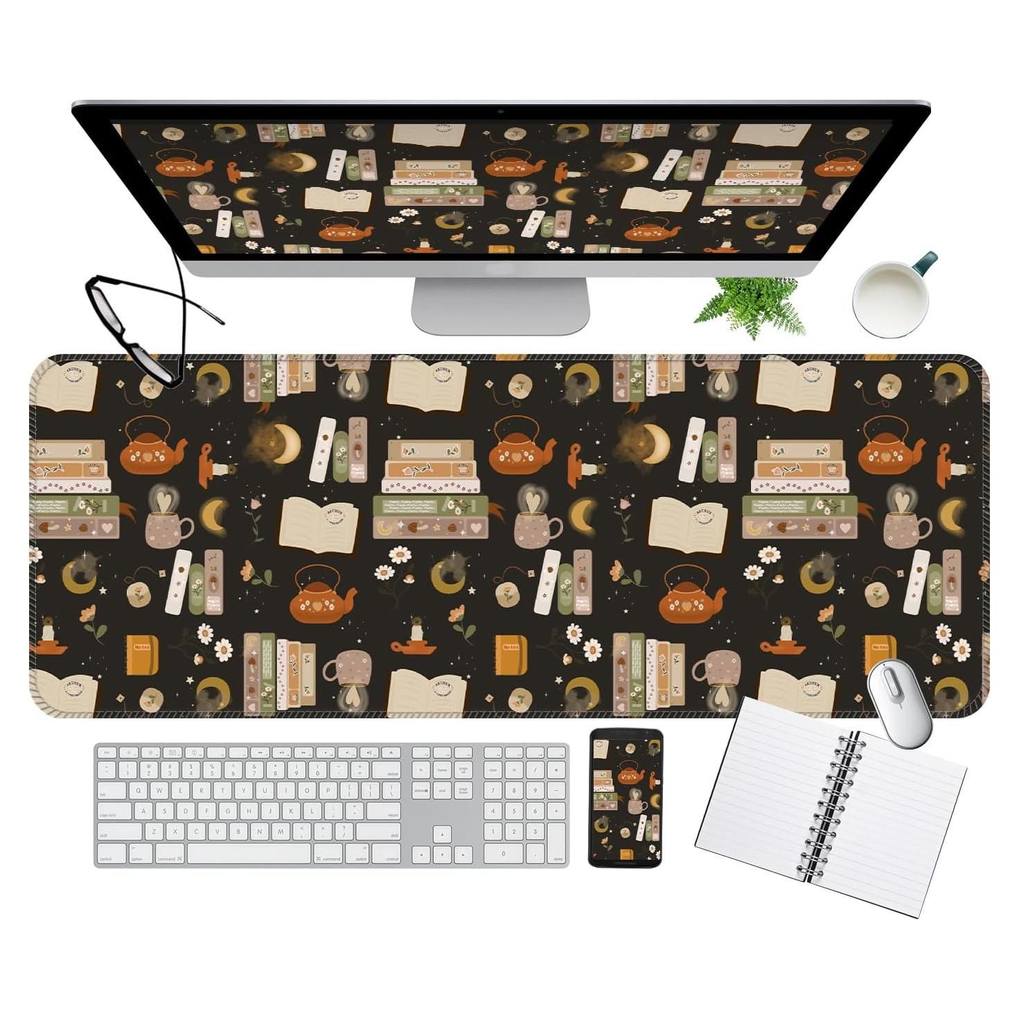 Alfombrilla de Ratón Grande NEZGUEE Diseño Bosque 800x300mm