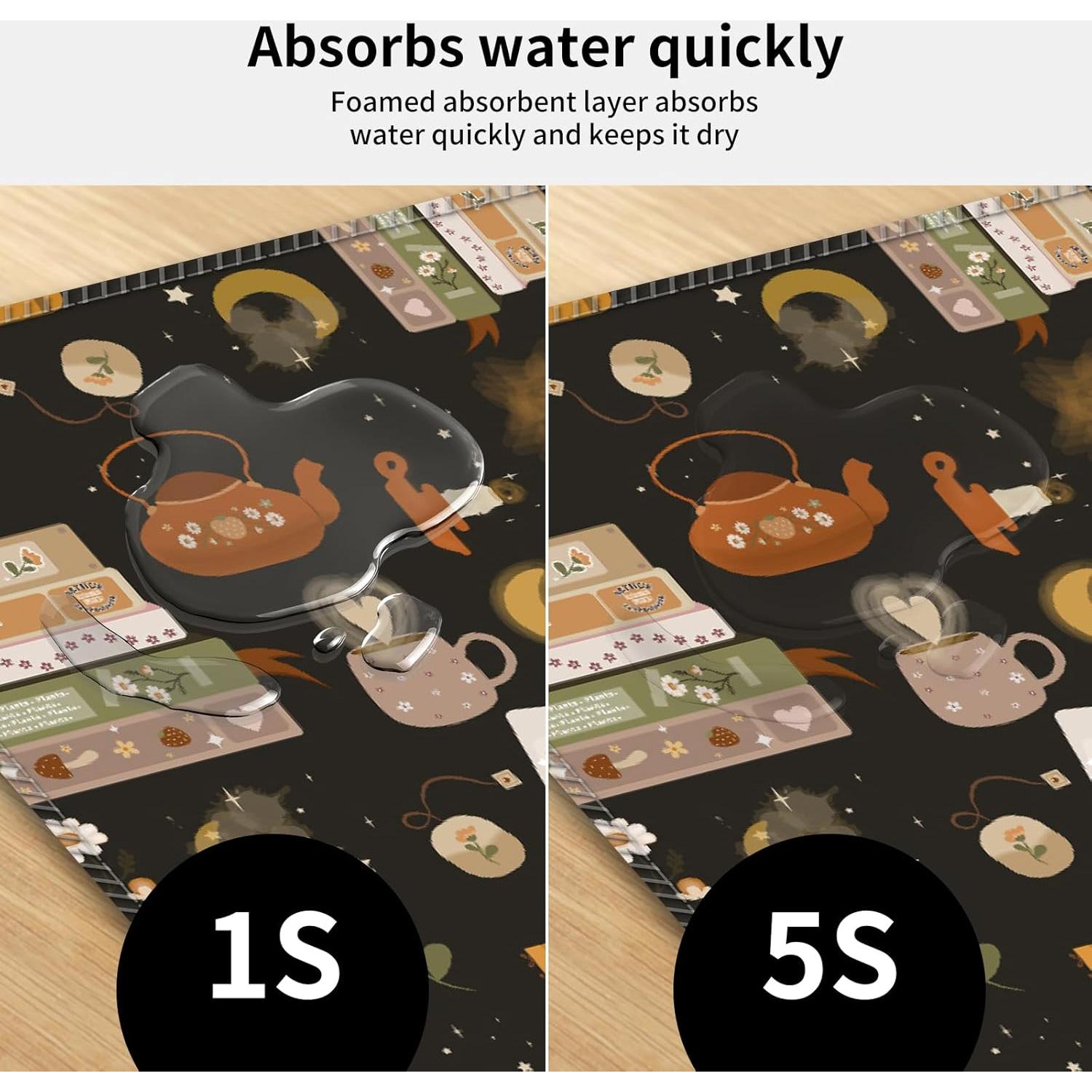 Alfombrilla de Ratón Grande NEZGUEE Diseño Bosque 800x300mm