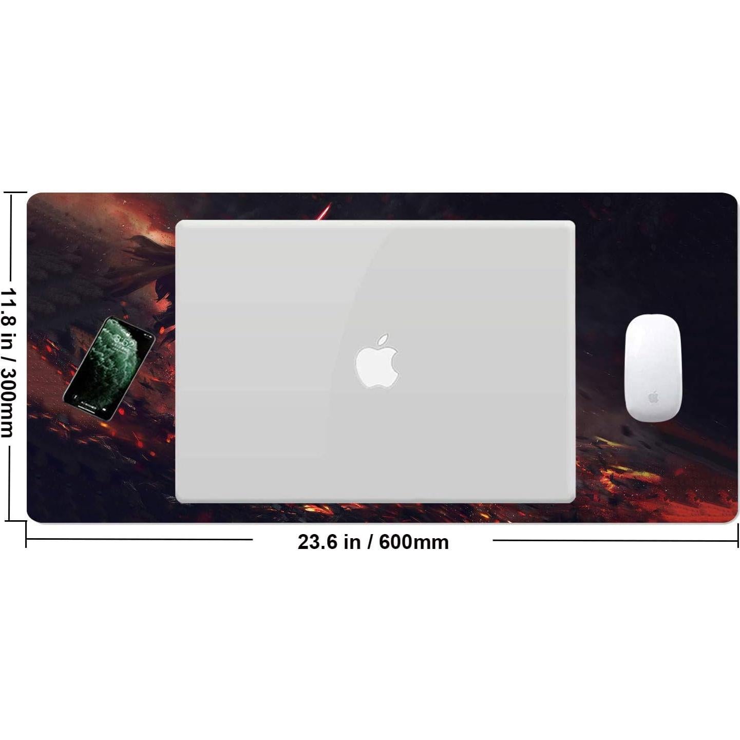 Alfombrilla de Juego Extra Grande GZESZT Ahsoka Tano Vs Vader 80x40cm