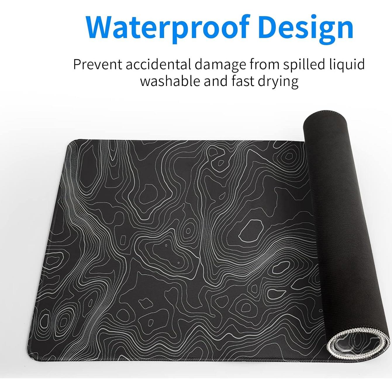 Alfombrilla de Ratón Grande Siski 70x30 cm Antideslizante