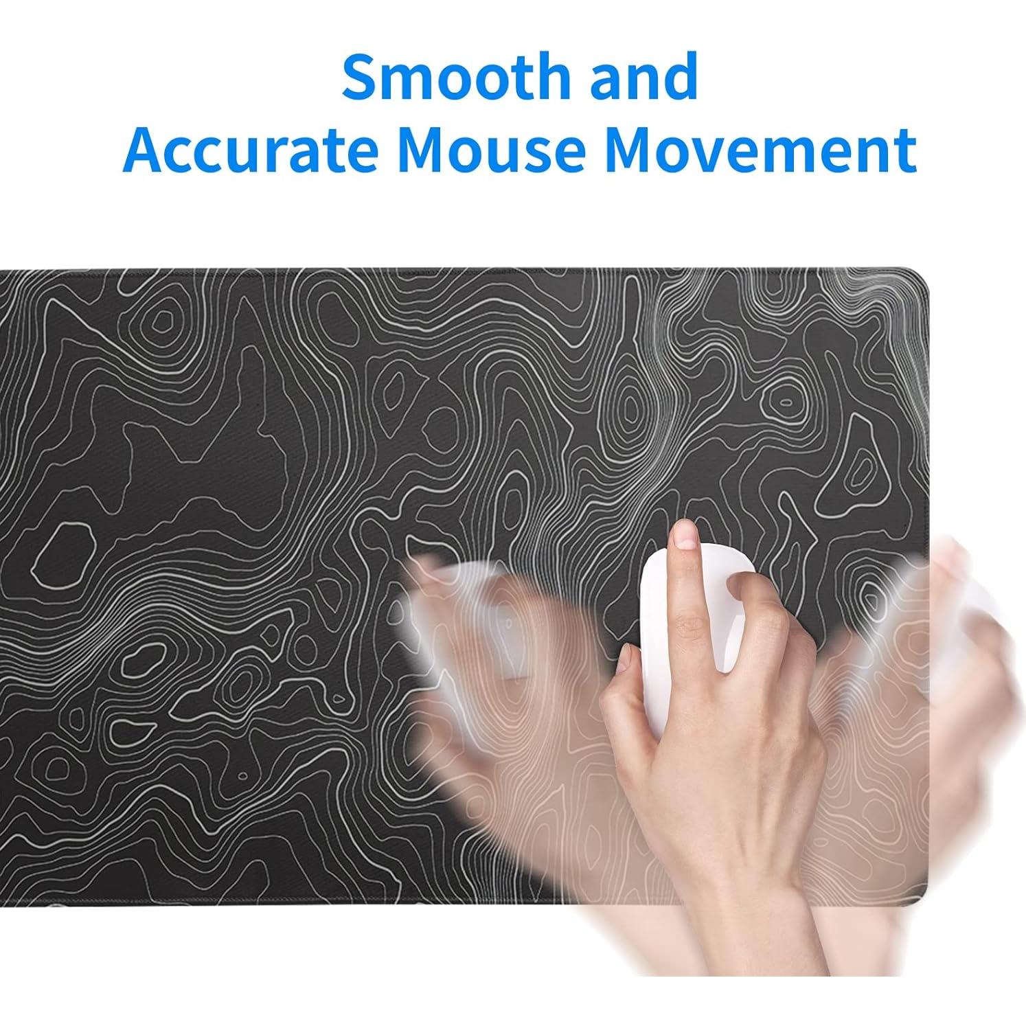 Alfombrilla de Ratón Grande Siski 70x30 cm Antideslizante