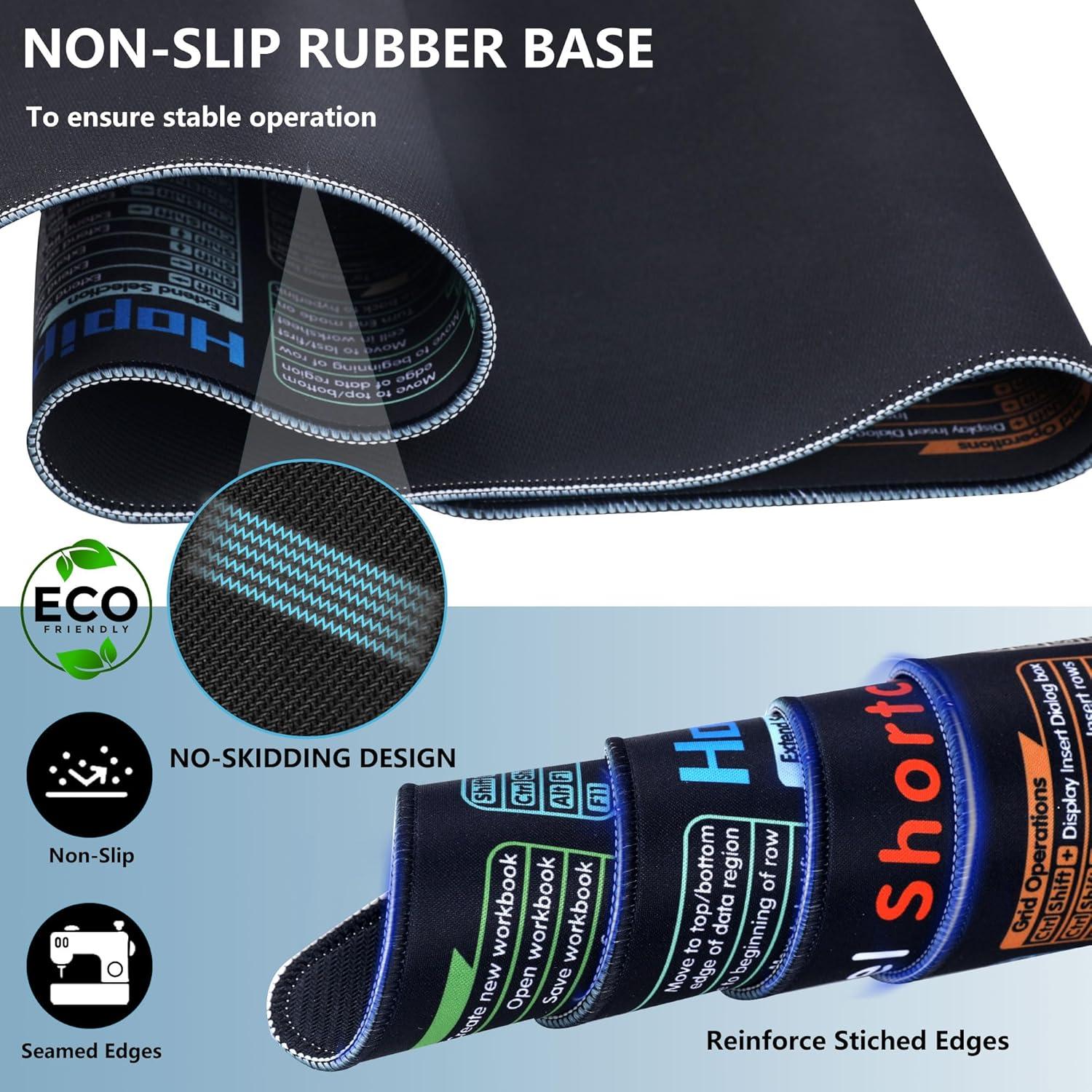 Alfombrilla de Ratón Antideslizante Hopipad 80x30cm Excel