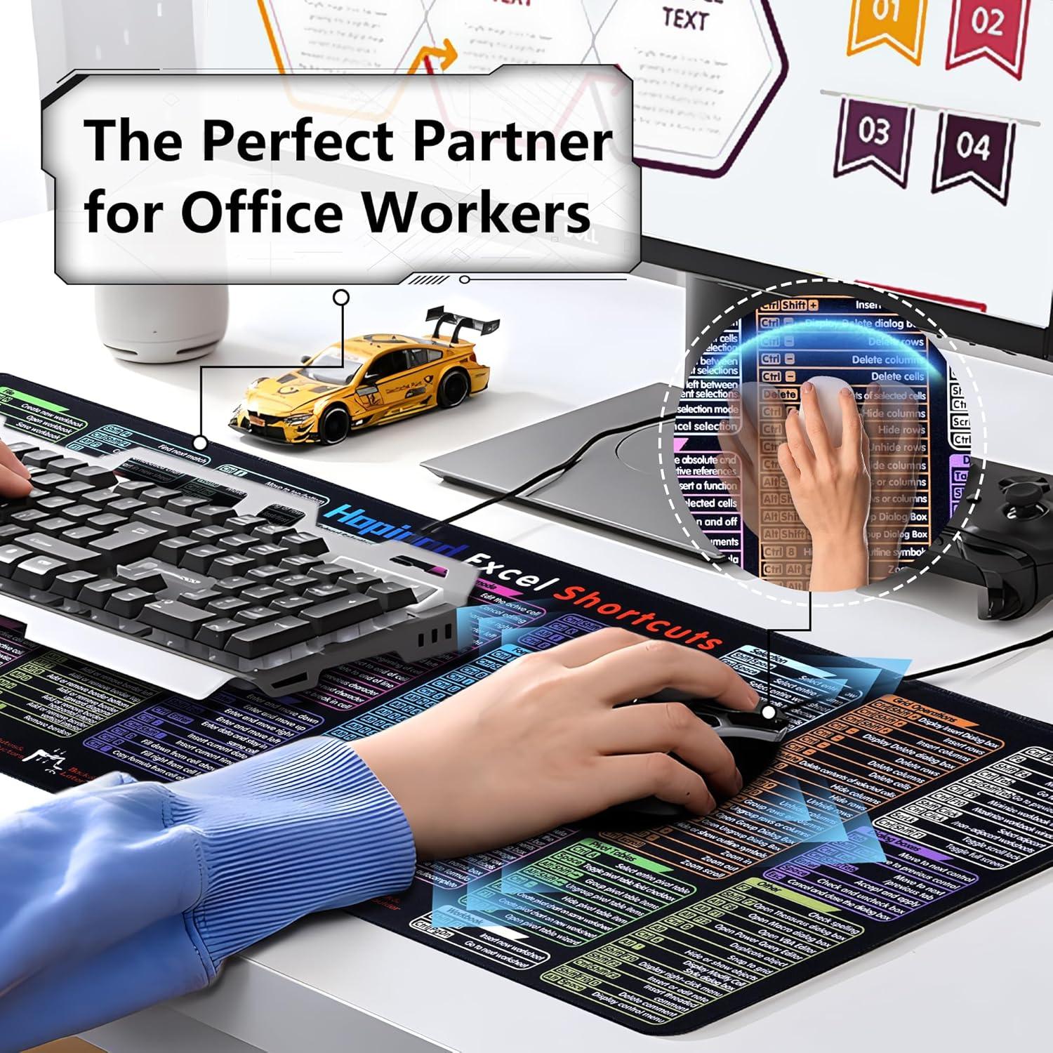 Alfombrilla de Ratón Antideslizante Hopipad 80x30cm Excel