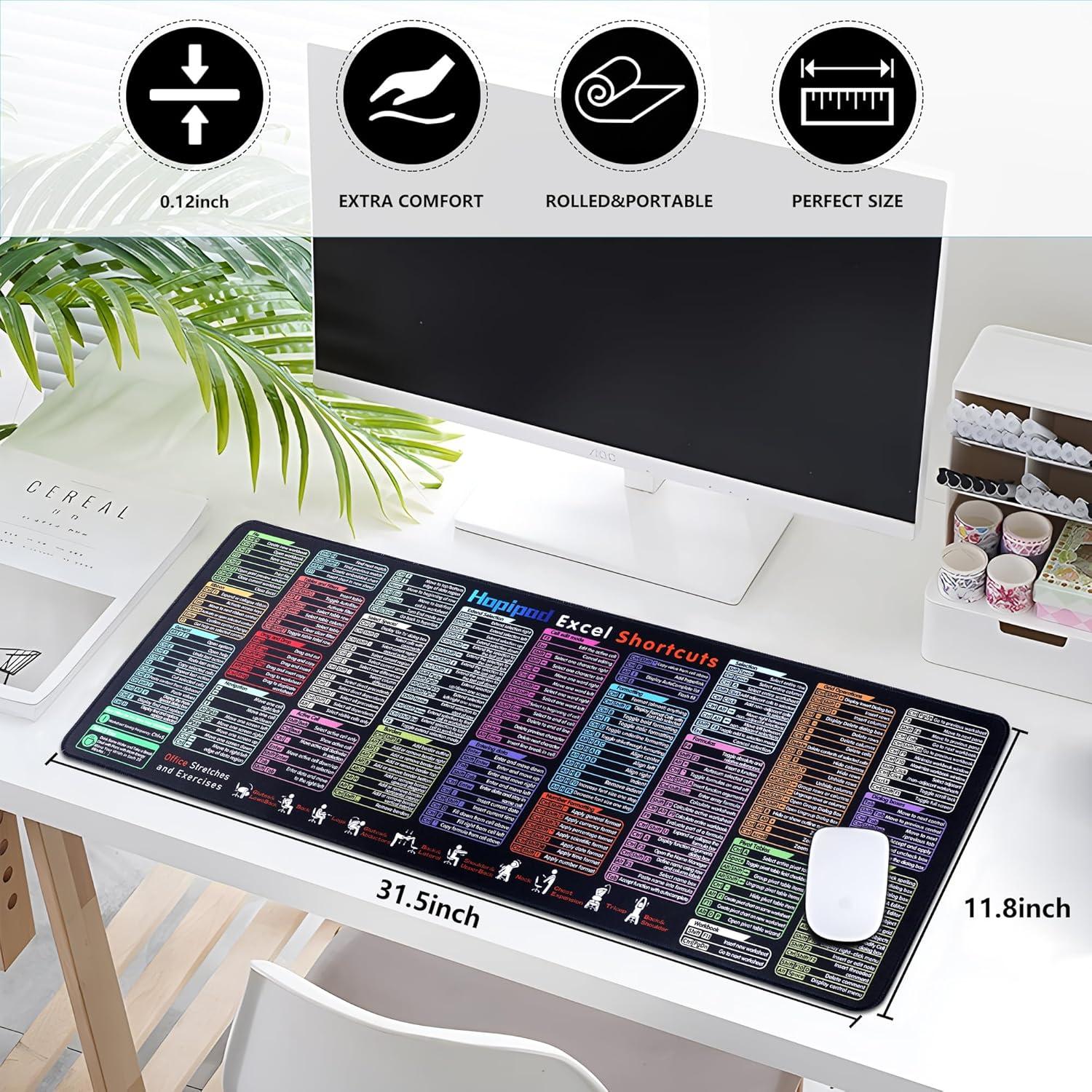 Alfombrilla de Ratón Antideslizante Hopipad 80x30cm Excel