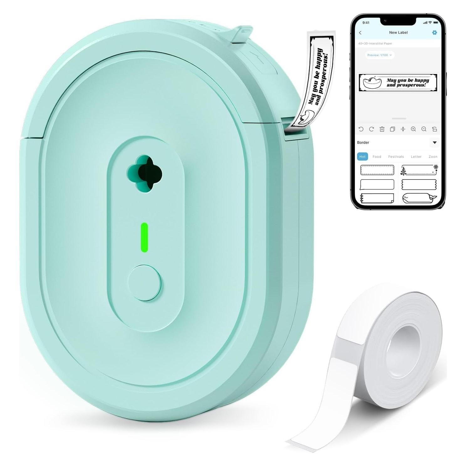 Impresora de Etiquetas Bluetooth N12 Portátil - 203 DPI