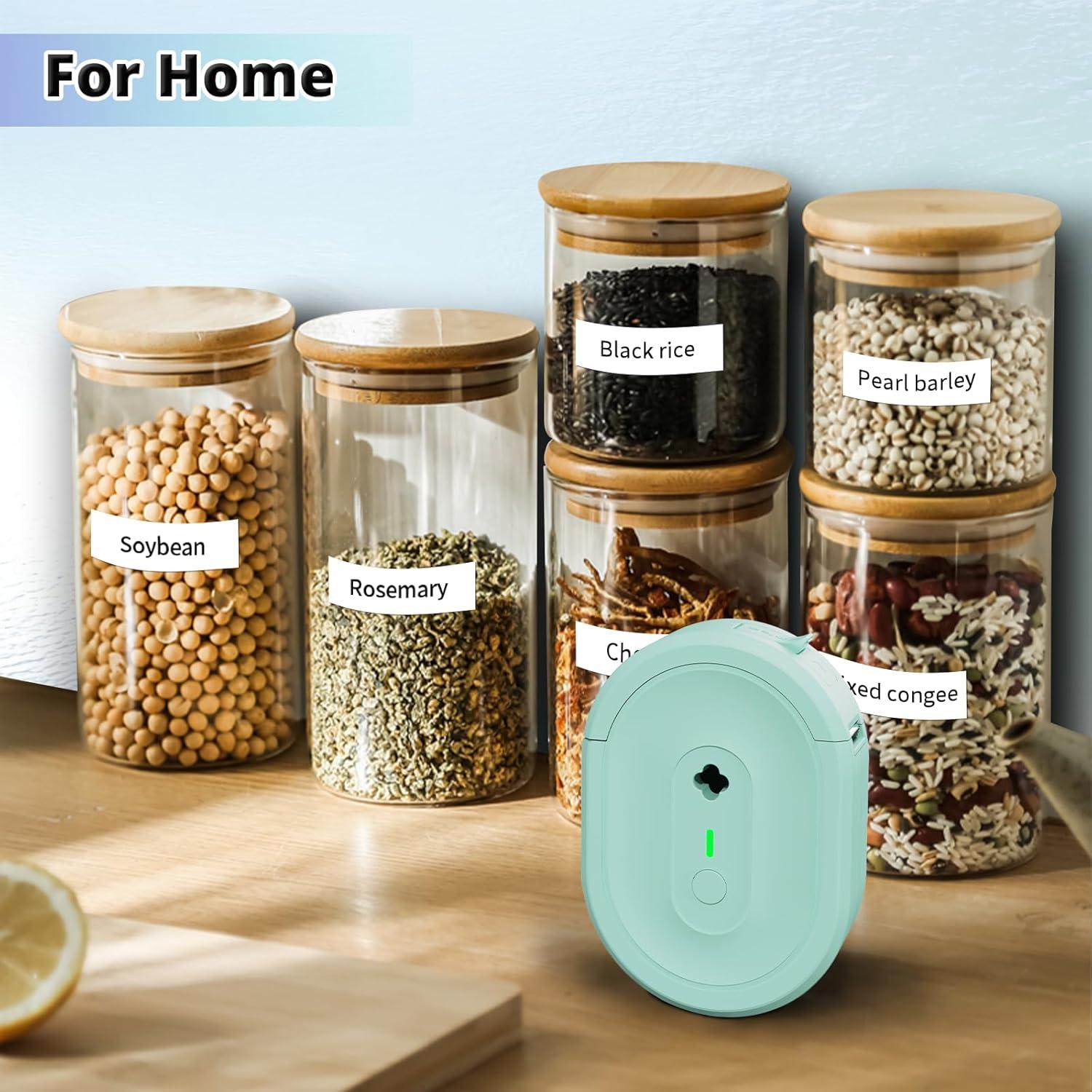 Impresora de Etiquetas Portátil NADAIIN N12 Bluetooth Verde