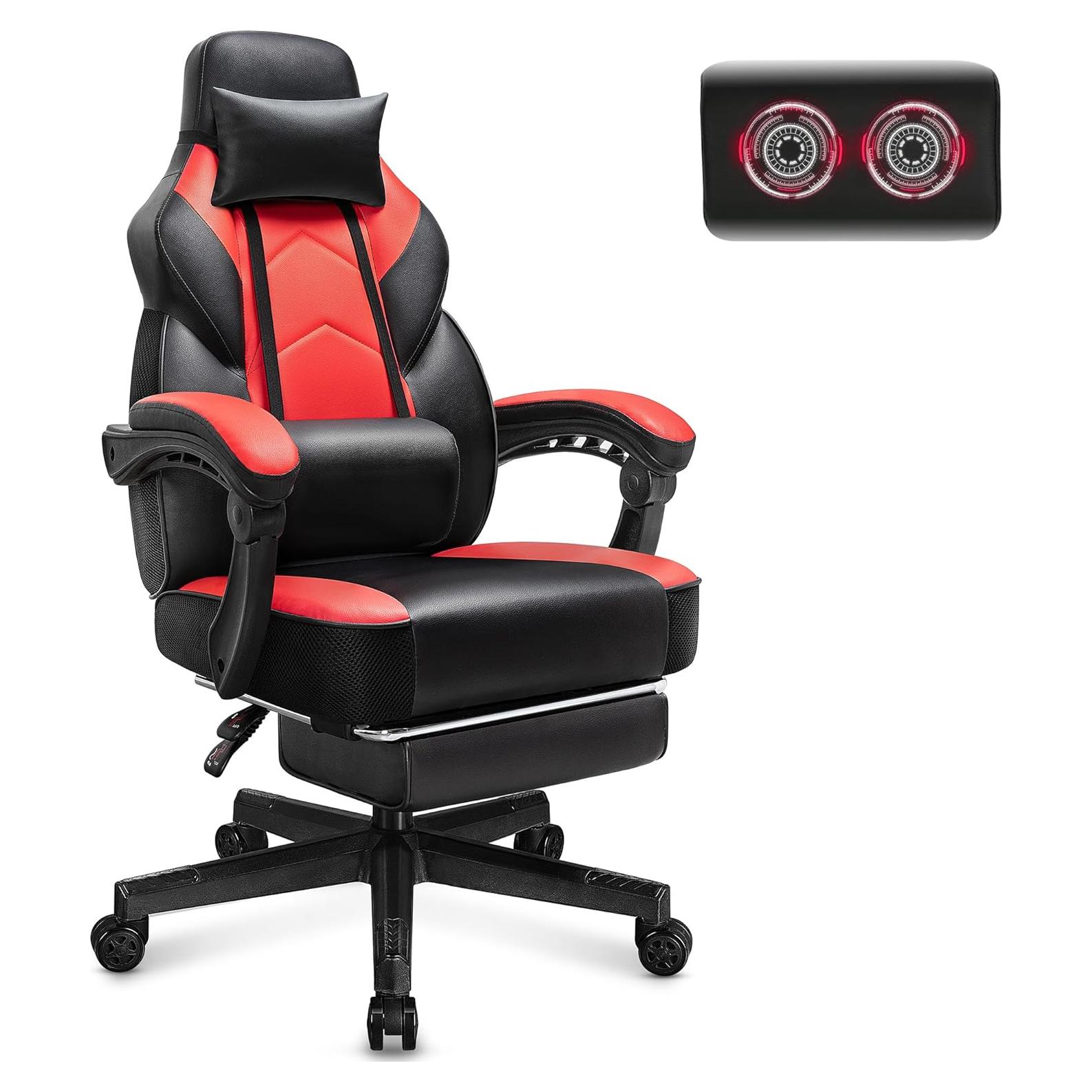 Silla de Juego Meilocar con Reposapiés y Masaje 150kg