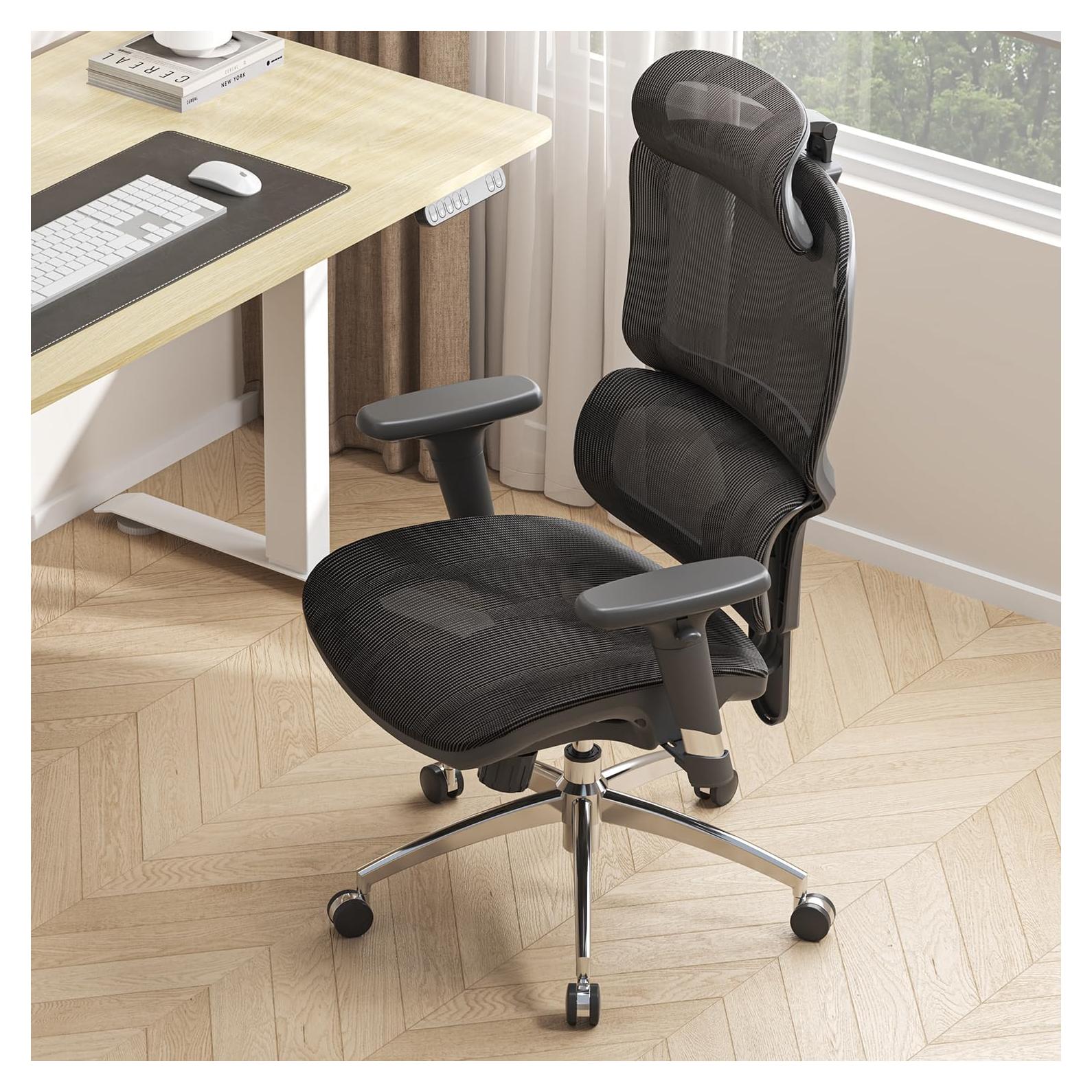 Silla de Oficina Ergonómica SIHOO M56B con Soporte Lumbar