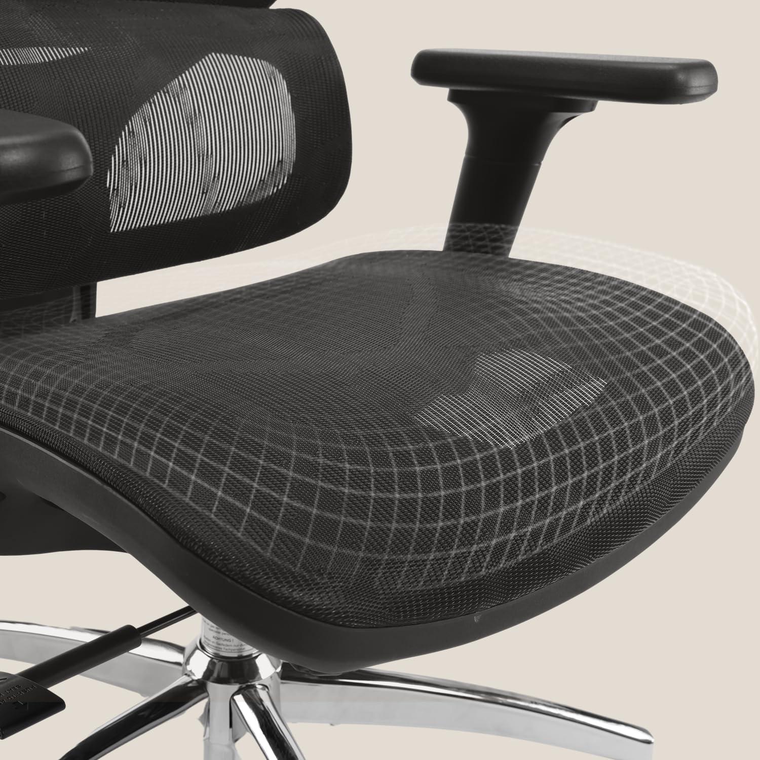 Silla de Oficina Ergonómica SIHOO M56B con Soporte Lumbar