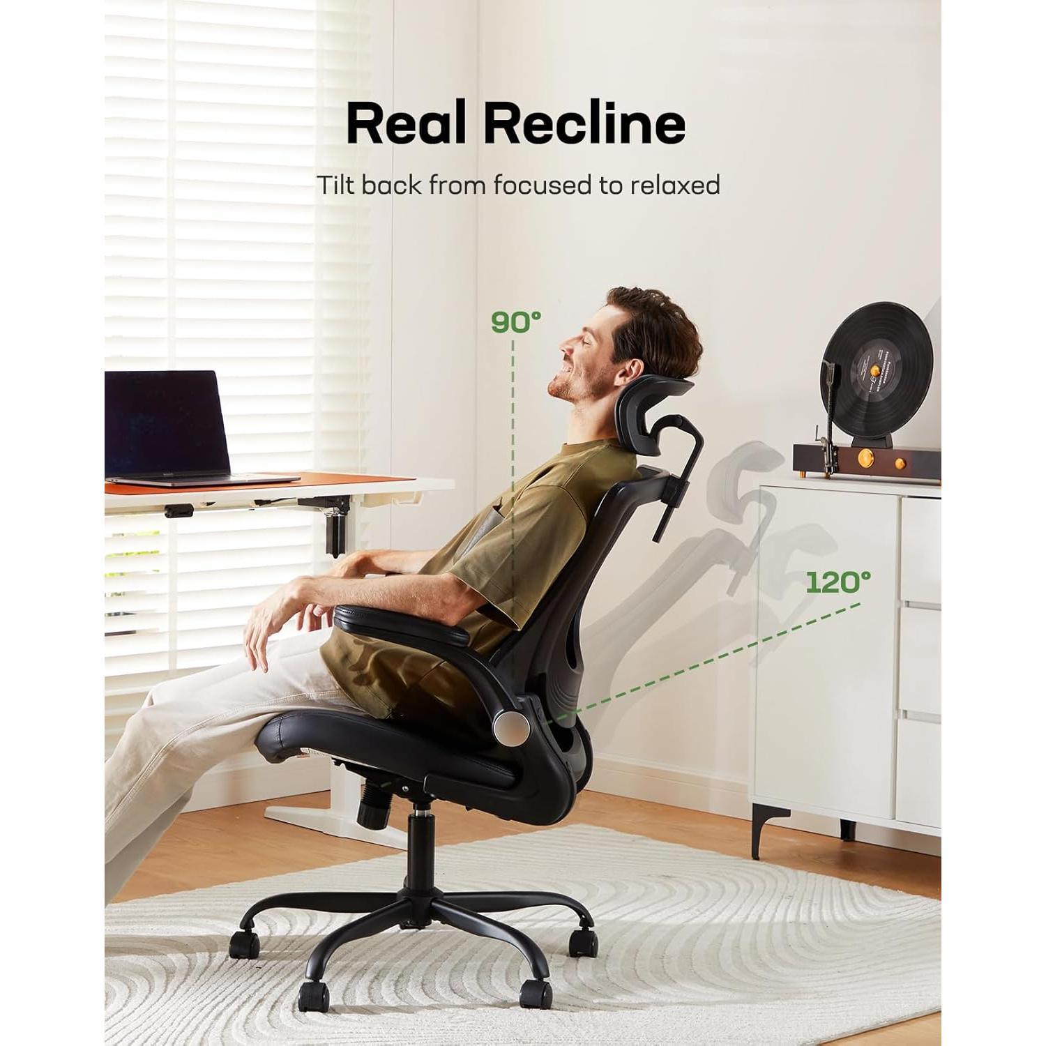 Silla de Oficina Ergonómica Marsail MSOC5 con Soporte Lumbar