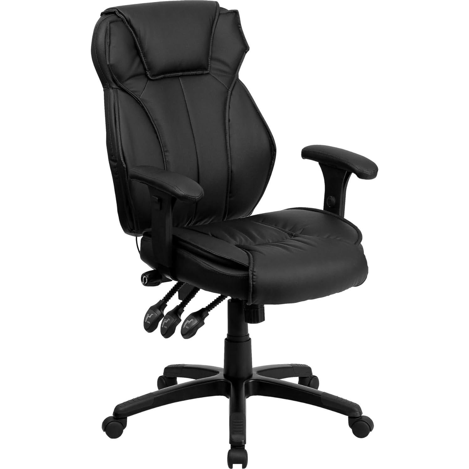 Silla Ejecutiva Ergonómica Flash Furniture con Soporte Lumbar