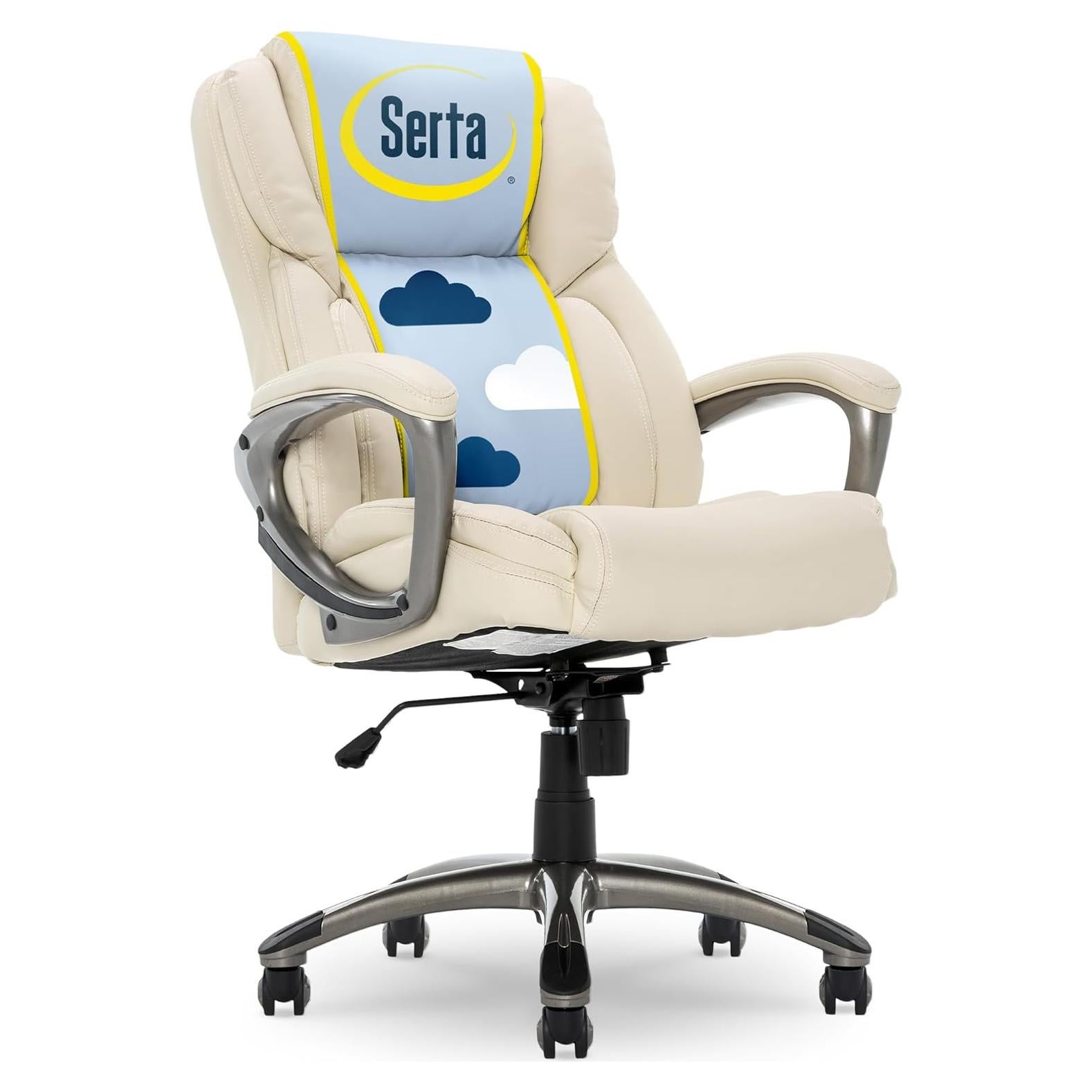 Silla Ejecutiva Serta Garret Ergonómica con Soporte Lumbar