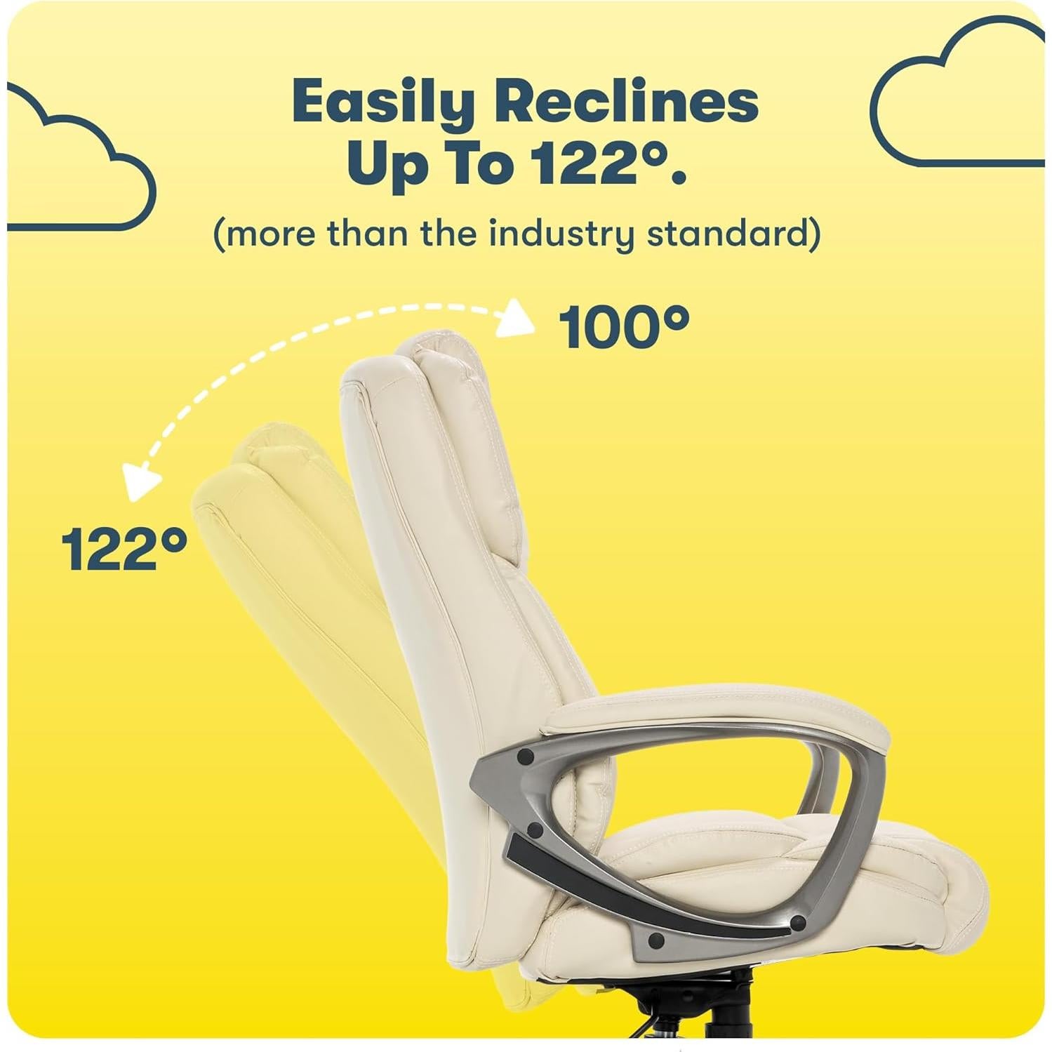 Silla Ejecutiva Serta Garret Ergonómica con Soporte Lumbar