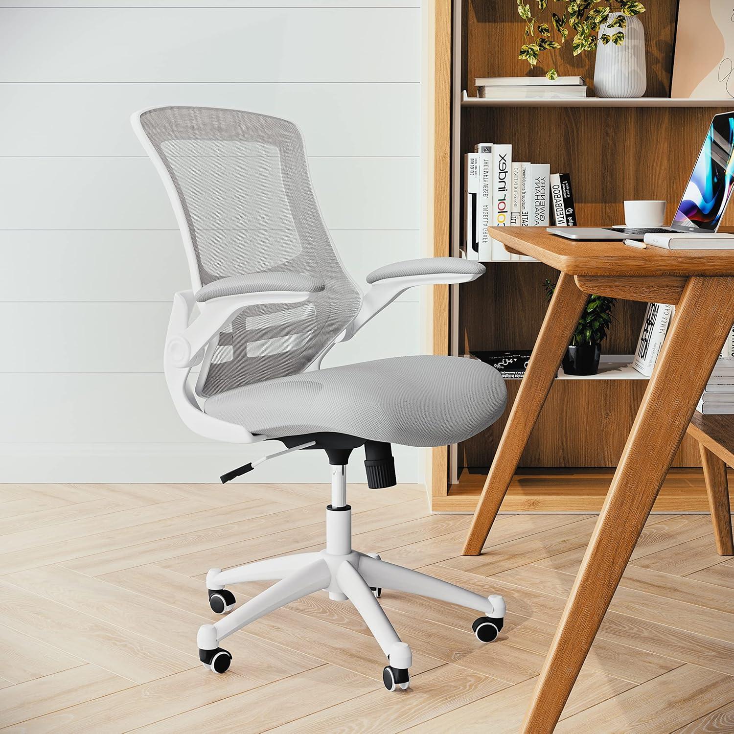 Silla de Oficina Ergonómica Flash Furniture Kelista Gris/Blanco