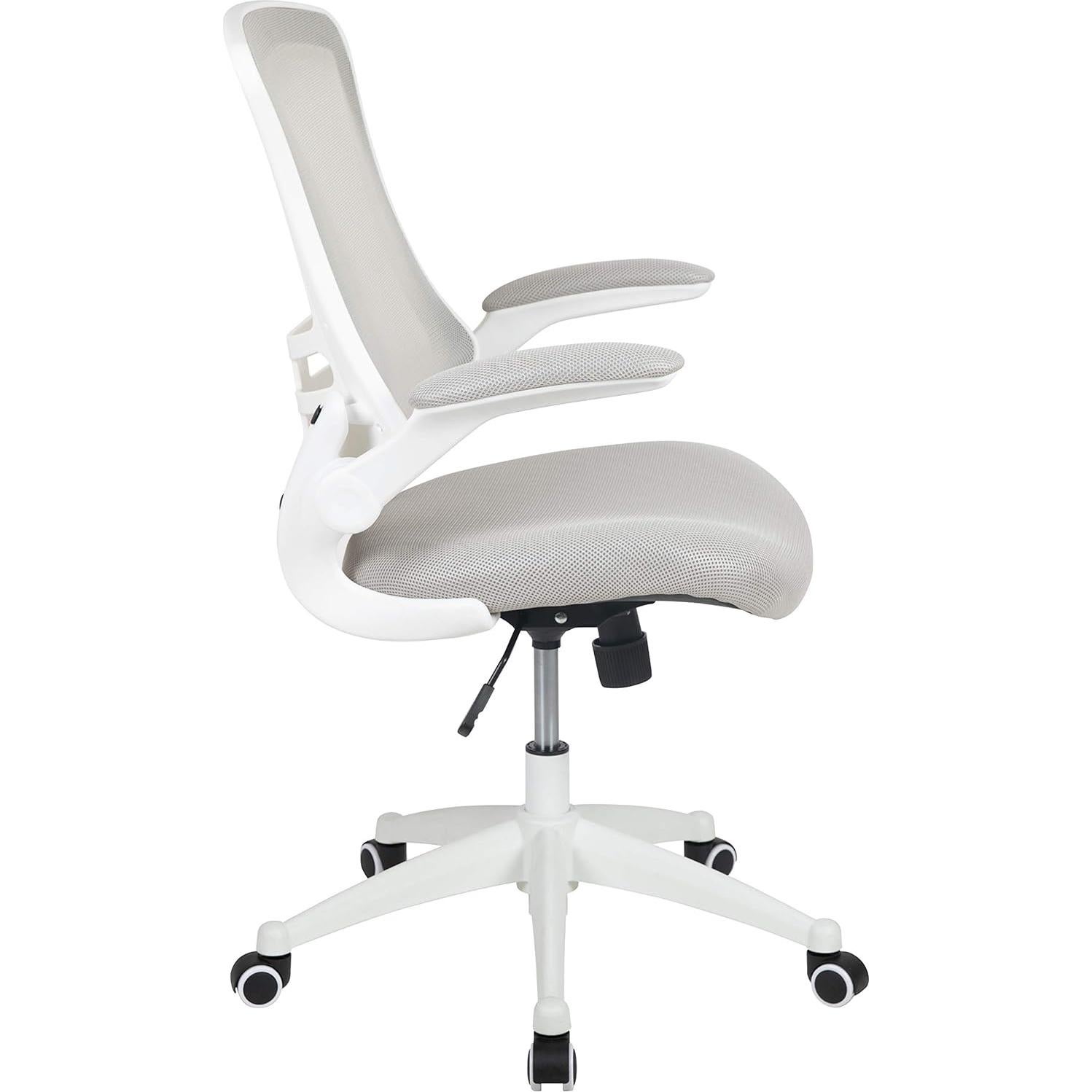 Silla de Oficina Ergonómica Flash Furniture Kelista Gris/Blanco