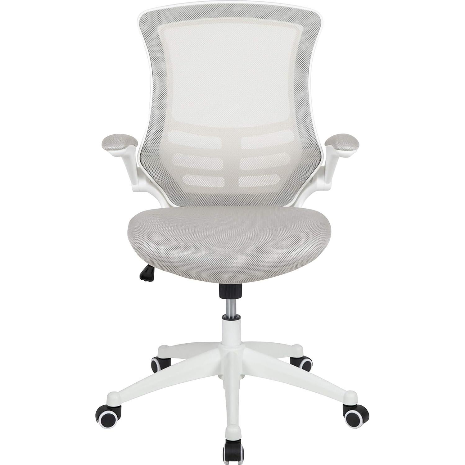 Silla de Oficina Ergonómica Flash Furniture Kelista Gris/Blanco