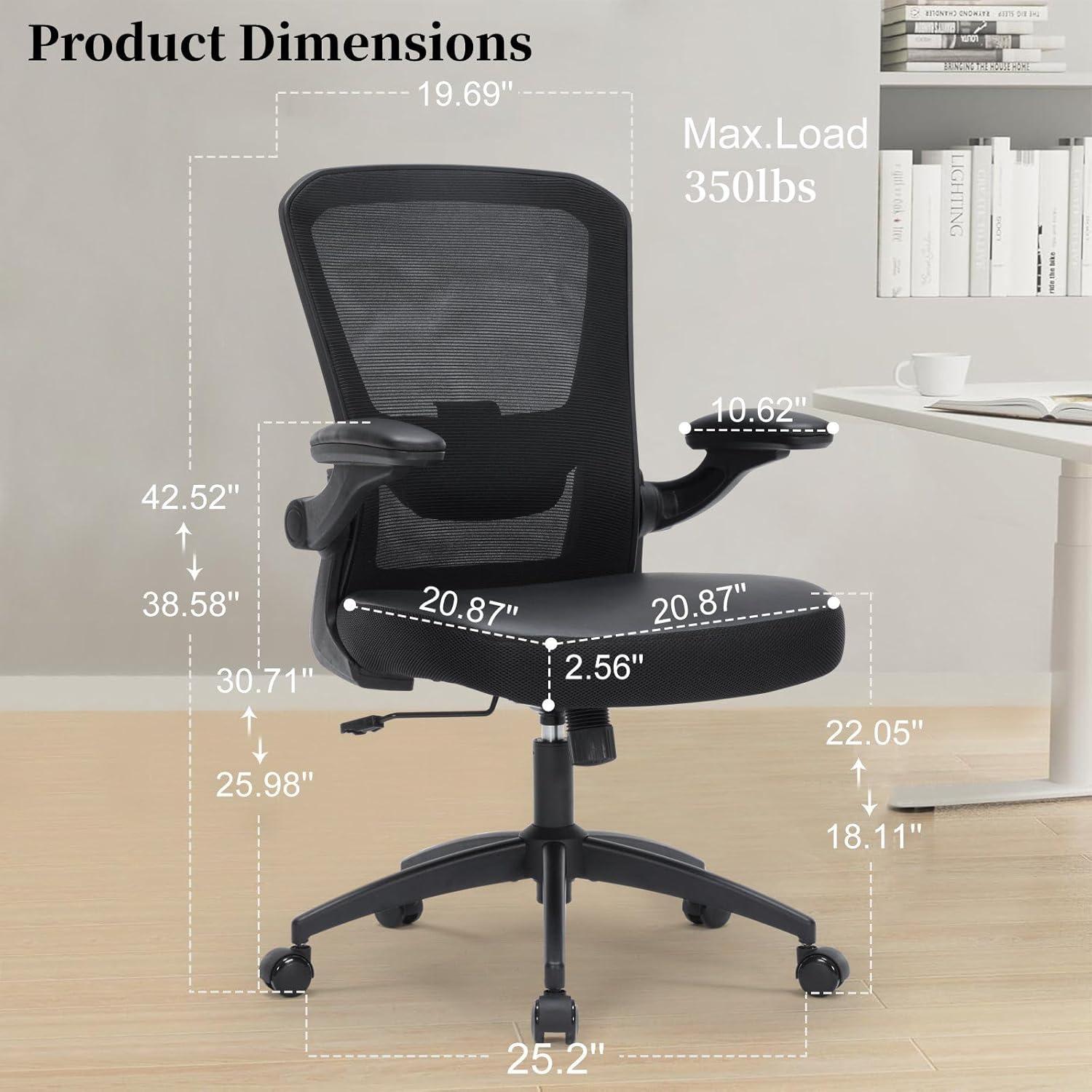 Silla de Oficina Ergonómica HOMIFYCO HMF-866 Ajustable 159kg