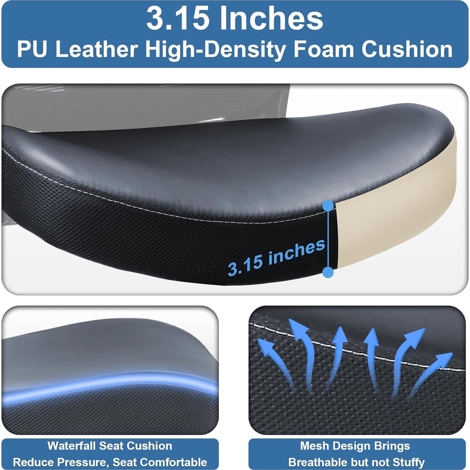 Silla de Oficina Ergonómica OLYFING JX - Soporta 181 kg