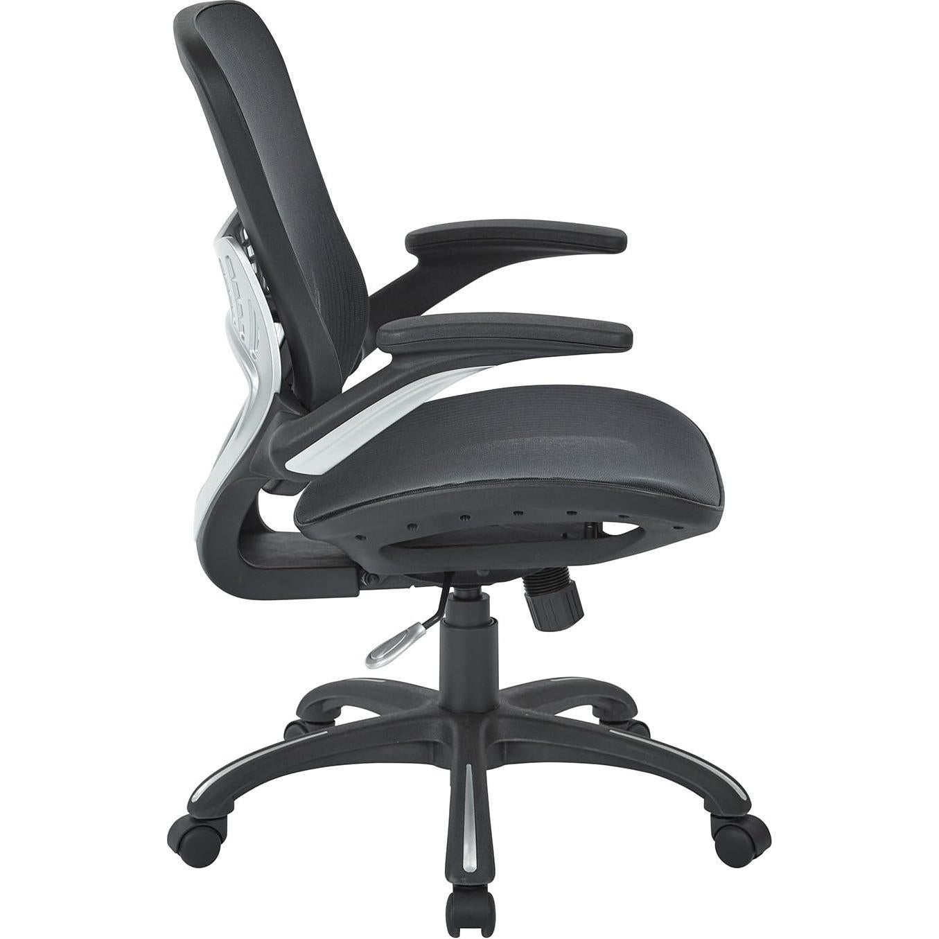 Silla de Oficina Ergonomica Office Star Ventilada Negra