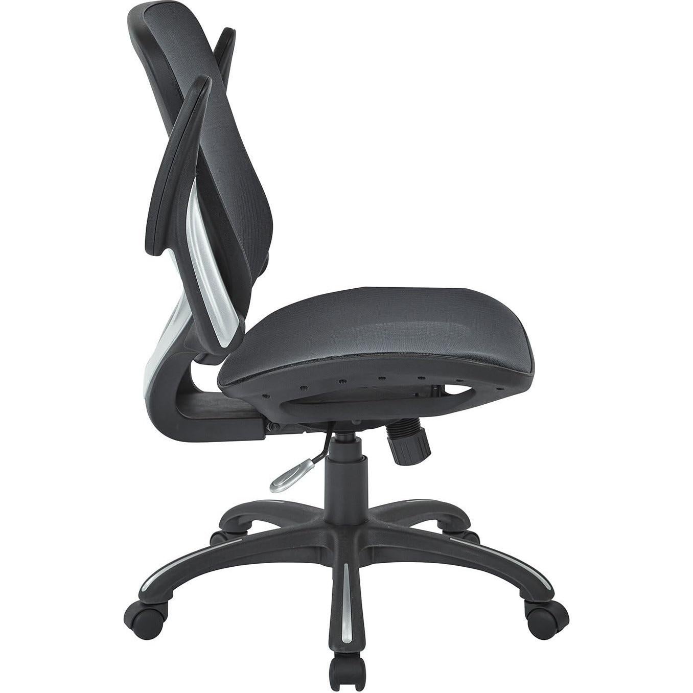 Silla de Oficina Ergonomica Office Star Ventilada Negra