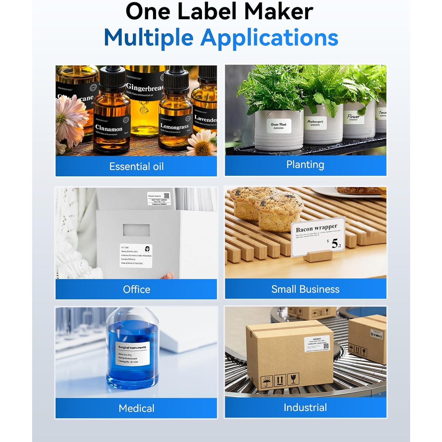 Impresora de Etiquetas Térmicas NIIMBOT M3 Bluetooth 300 DPI