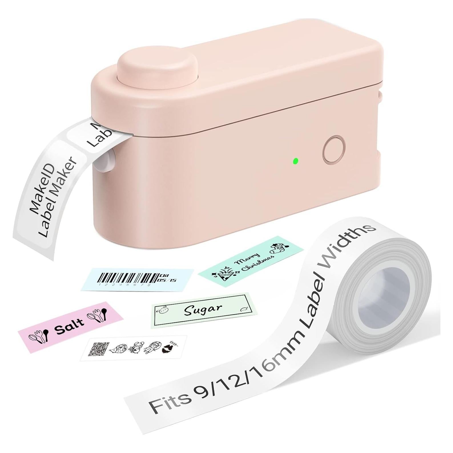 Impresora de Etiquetas MakeID L1-A Rosa - Bluetooth 16mm
