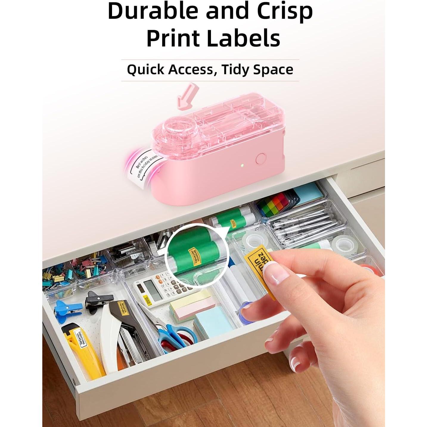 Impresora de Etiquetas MakeID L1-A Rosa - Bluetooth 16mm