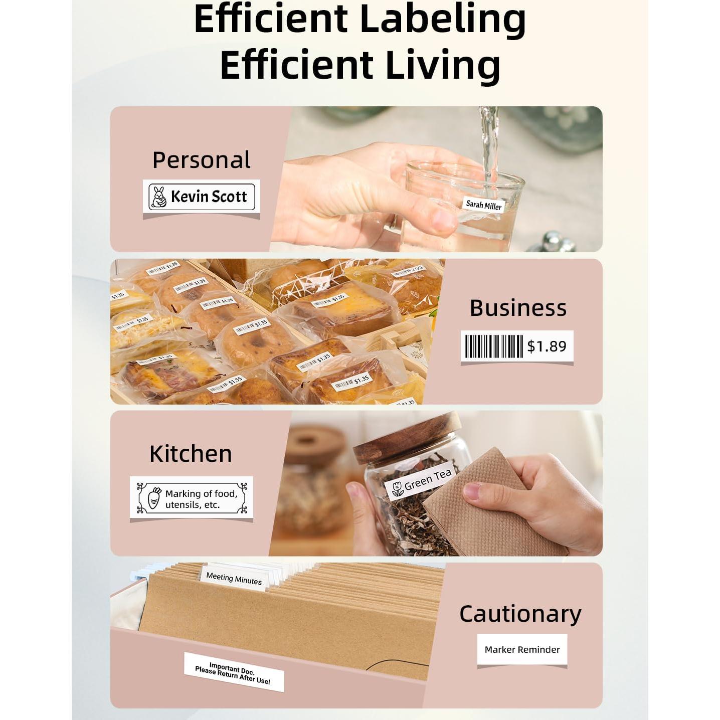 Impresora de Etiquetas MakeID L1-A Rosa - Bluetooth 16mm