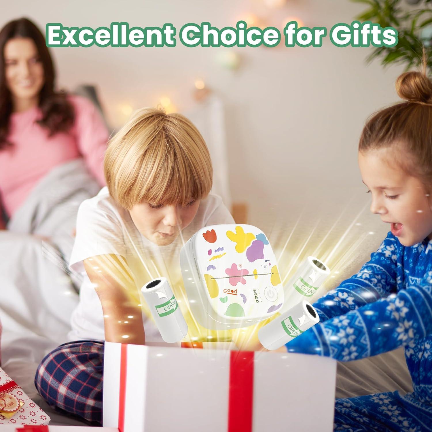 Impresora de Etiquetas Portátil XenGro AH-M2 Bluetooth - Blanca