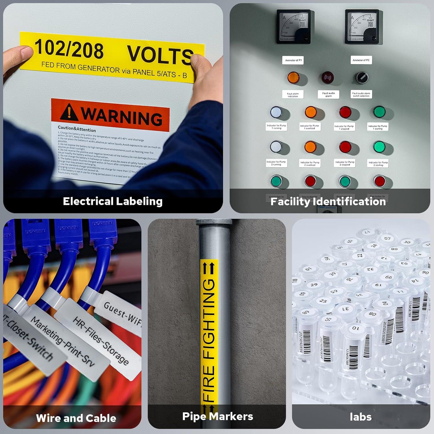 Impresora de Etiquetas Industrial MakeID D50, 2" Cabezal, 300 DPI
