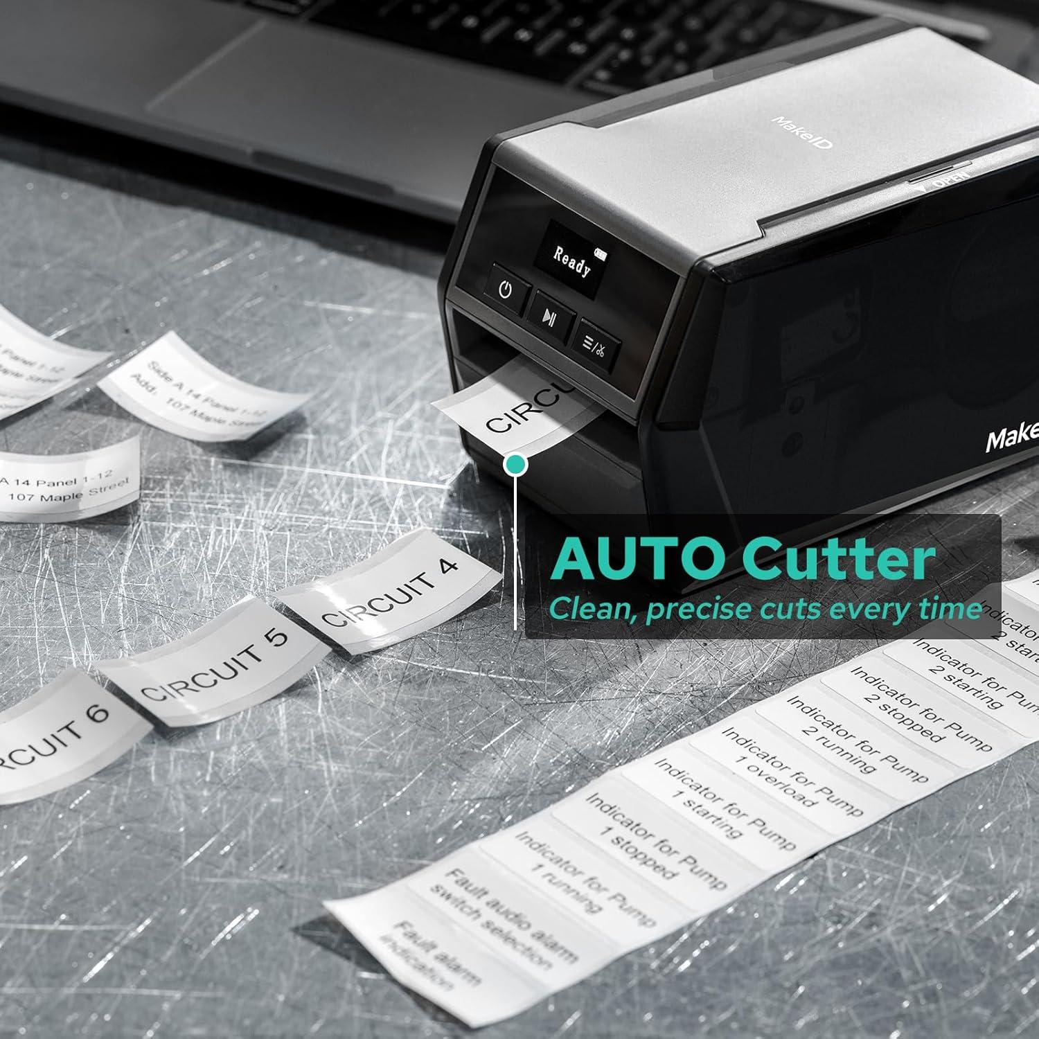 Impresora de Etiquetas Industrial MakeID D50, 2" Cabezal, 300 DPI