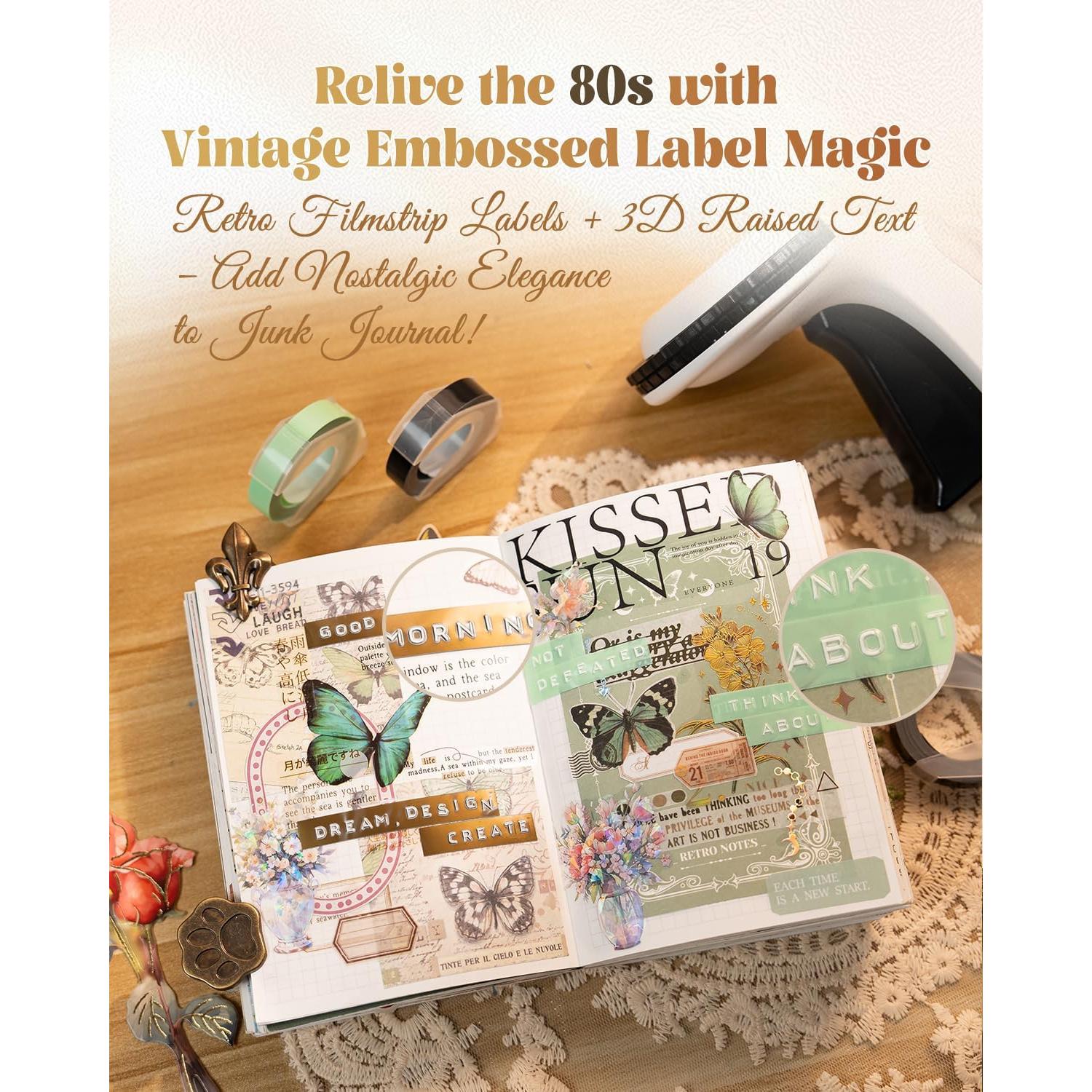 Máquina de Etiquetas en Relieve VolenGo Omega S, 10 Rollos 3D