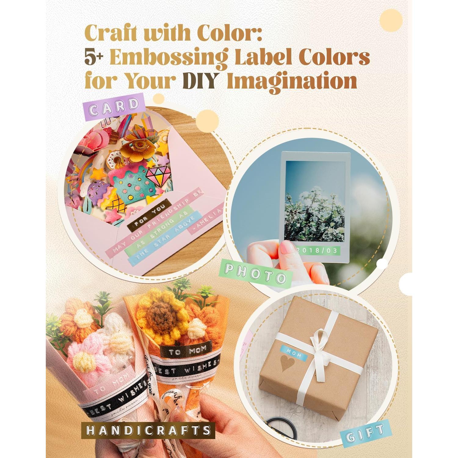 Máquina de Etiquetas en Relieve VolenGo Omega S, 10 Rollos 3D