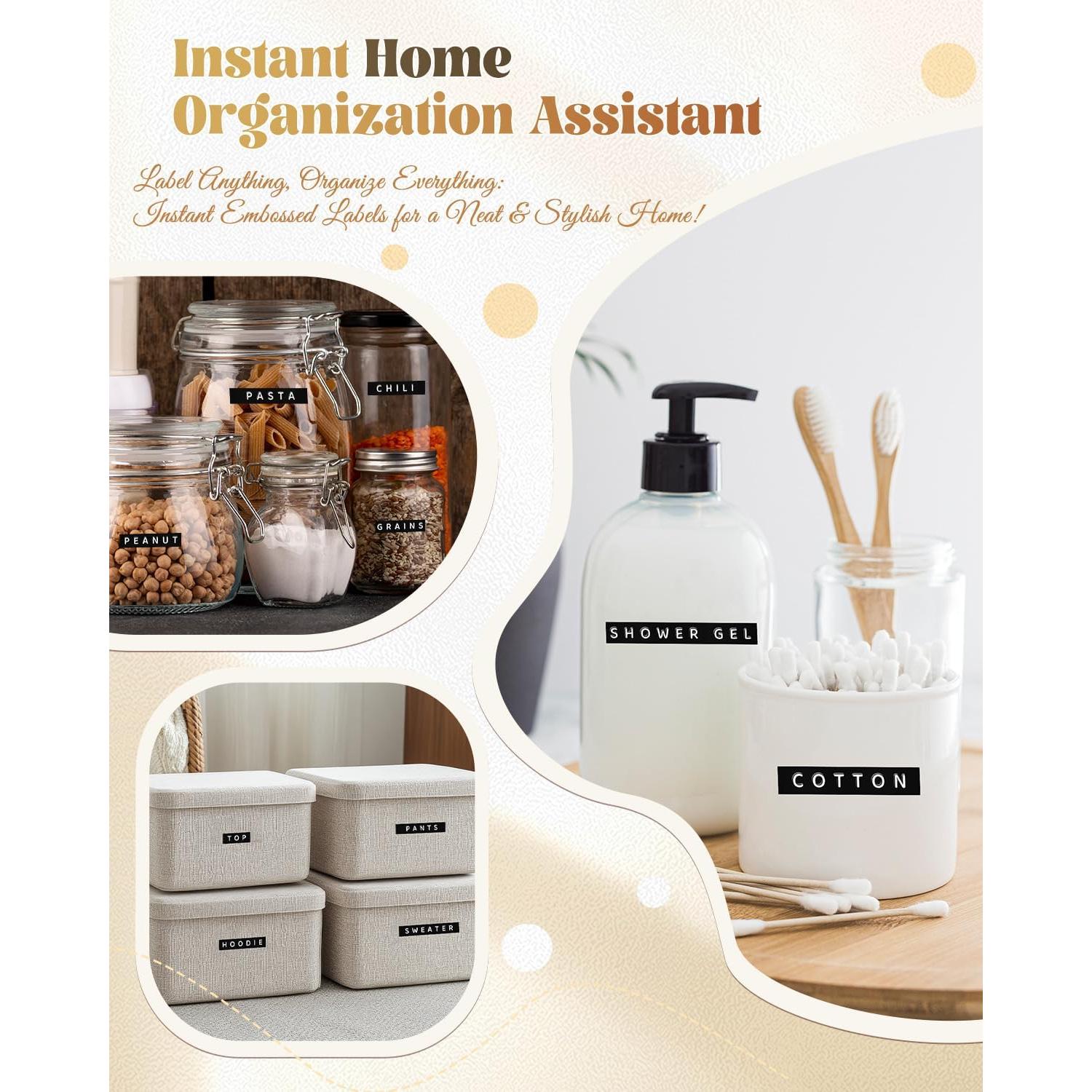 Máquina de Etiquetas en Relieve VolenGo Omega S, 10 Rollos 3D