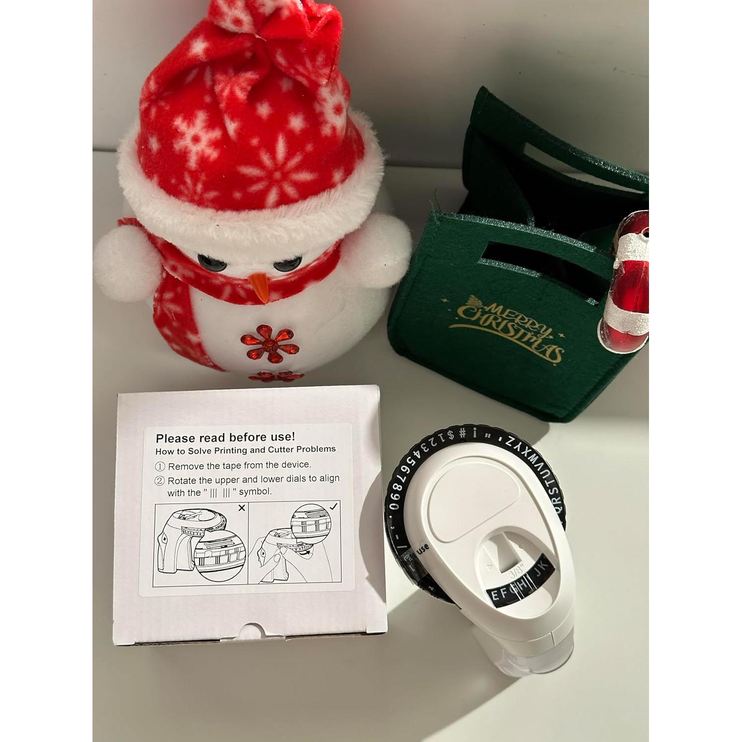 Máquina de Etiquetas en Relieve VolenGo Omega S, 10 Rollos 3D