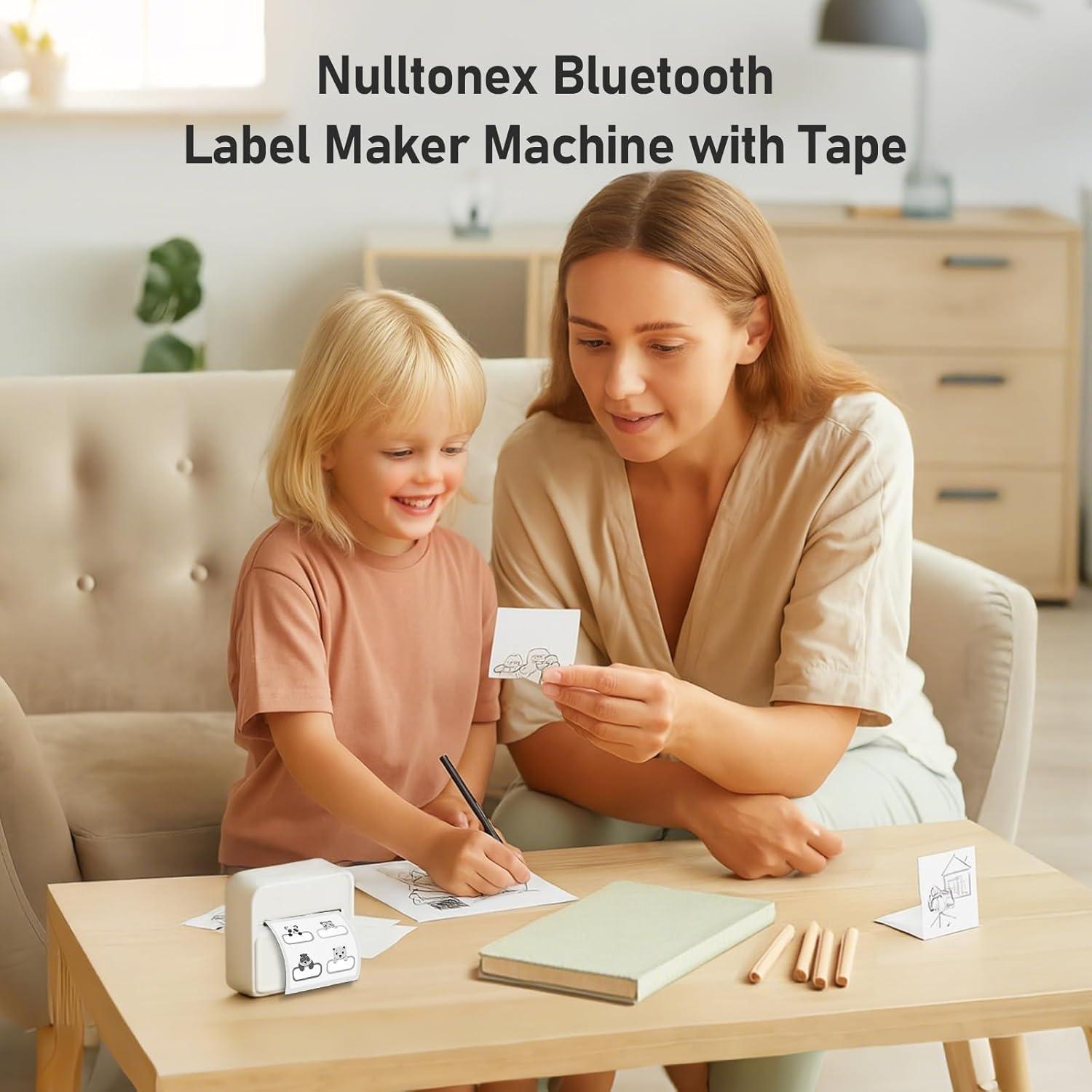 Impresora Térmica Mini Portátil NULLTONEX Bluetooth 5.6 cm